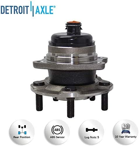 Detroit Axle - Front  Rear Wheel Hub Bearings Kit for Chrysler Town  Country — image 9