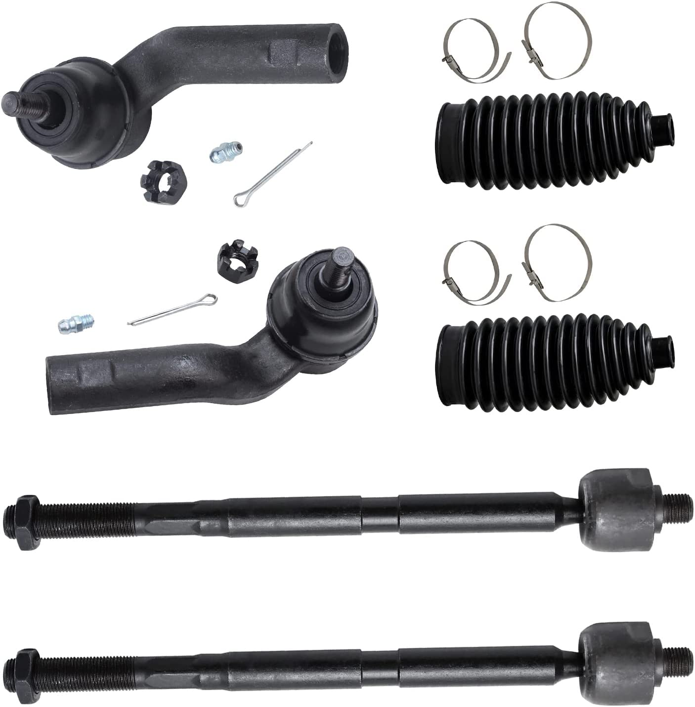 Rack and Pinion Tie Rod Boots (Pair)