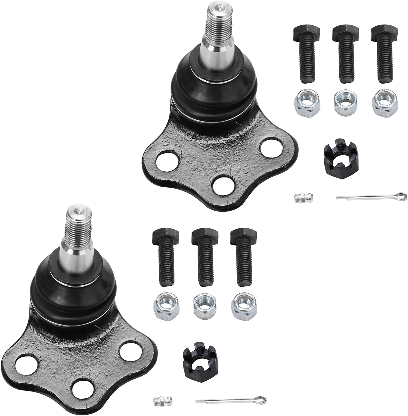 Detroit Axle - 2WD Front Ball Joints Tie Rods Kit for Dodge Ram 2500 3500 — image 4