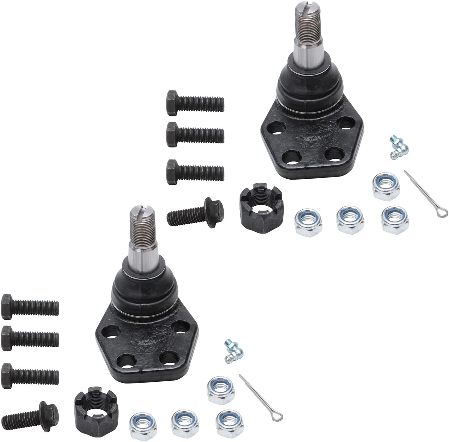Detroit Axle - 2WD Front Ball Joints Tie Rods Kit for Dodge Ram 2500 3500 — image 5