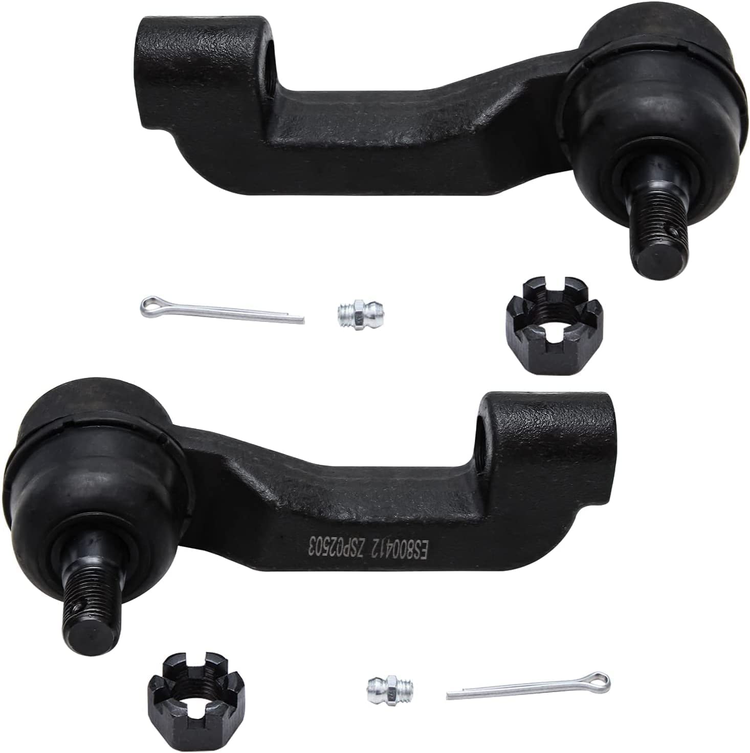 Detroit Axle - Front Inner Outer Tie Rods Kit for 2008-2011 Jeep Liberty Nitro — image 5