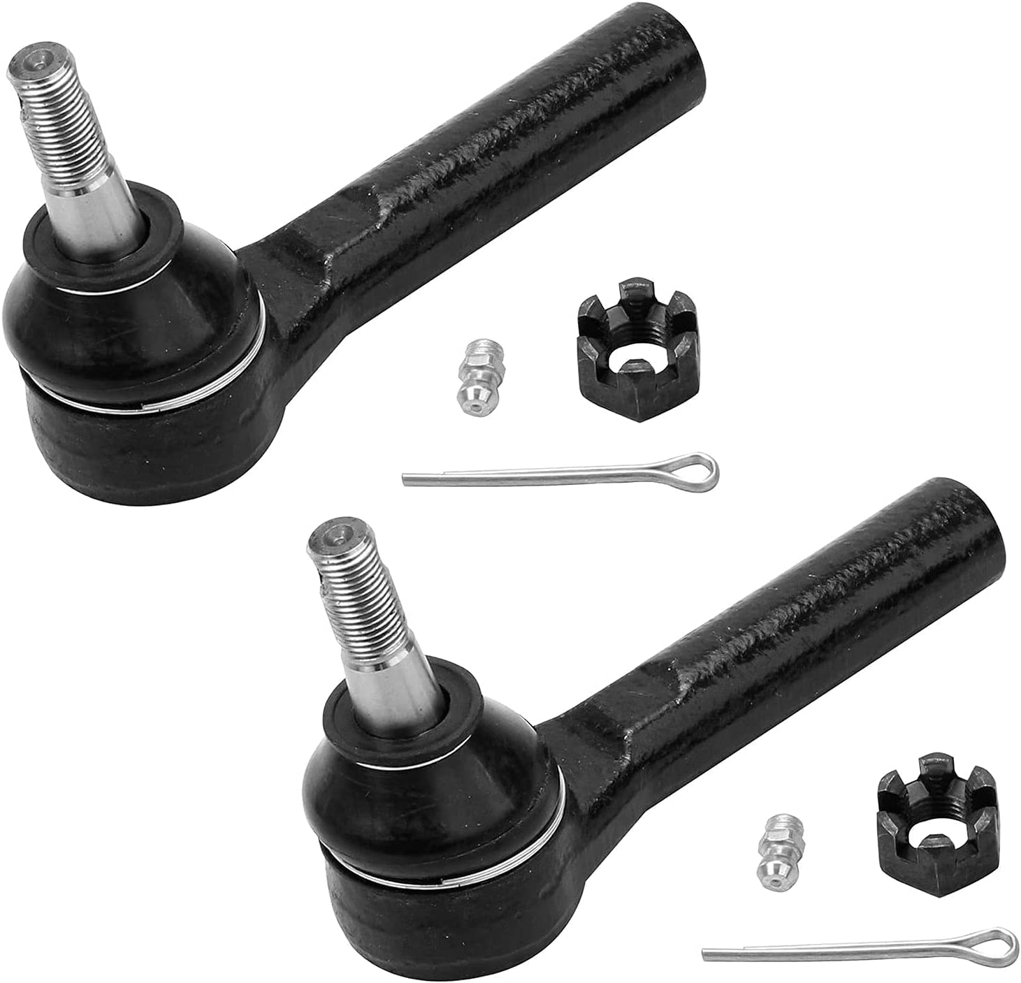 Detroit Axle - Front Lower Control Arms Tie Rods for 2004-2008 Chrysler Pacifica — image 5