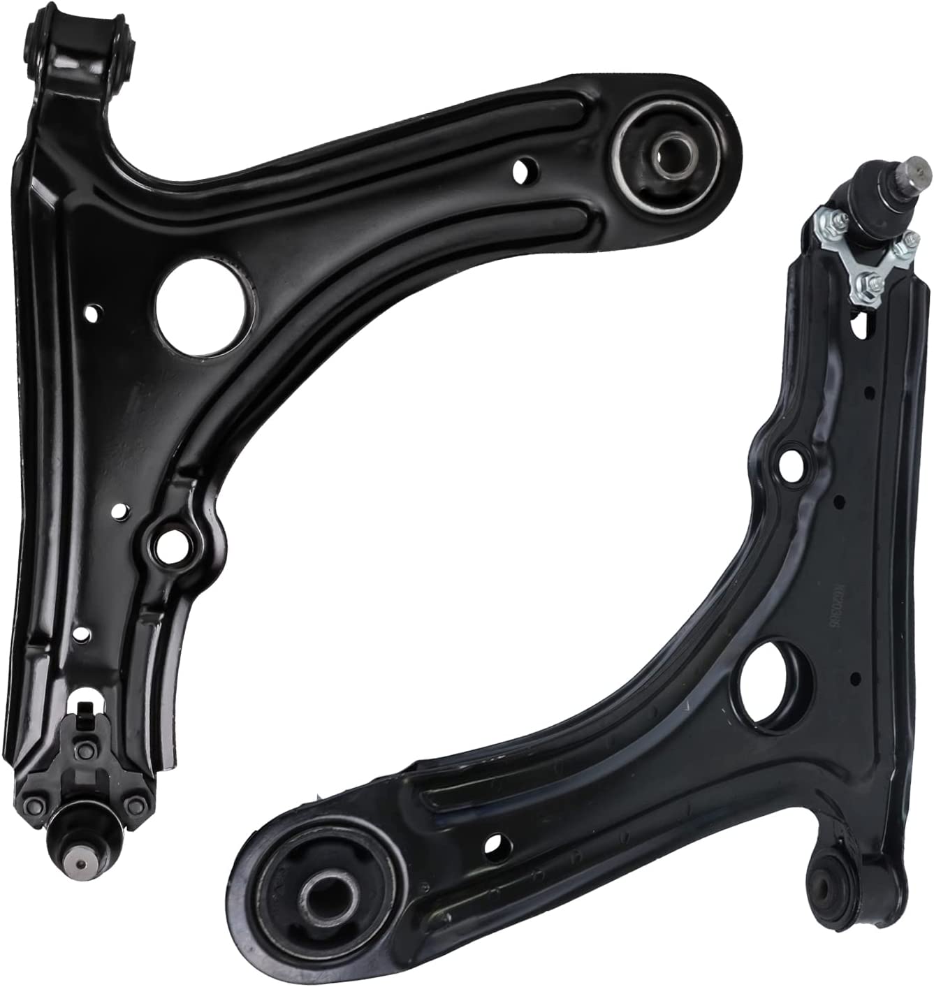 Detroit Axle - Front Lower Control Arms Outer Tie Rods for 1999-2002 VW Cabrio — image 4