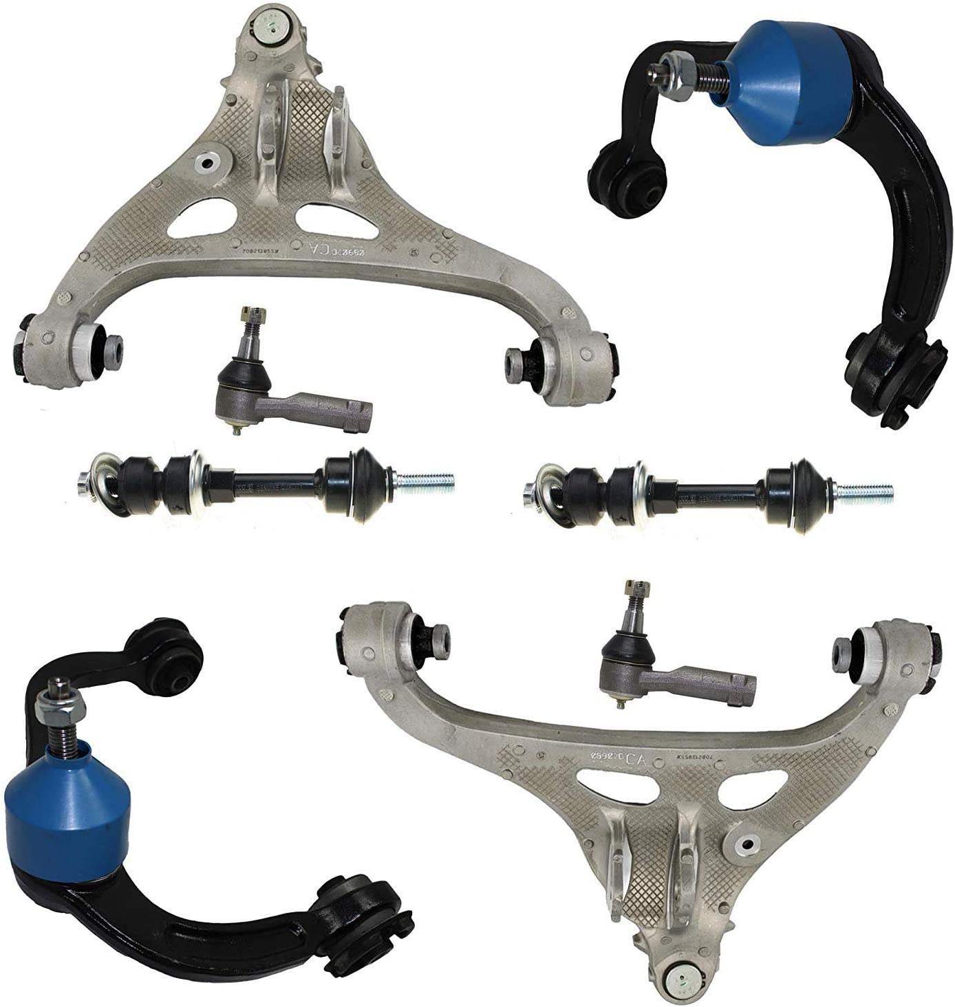 Detroit Axle - Upper and Lower Control Arm Kit for 05-08 F-150 06-08 Mark LT