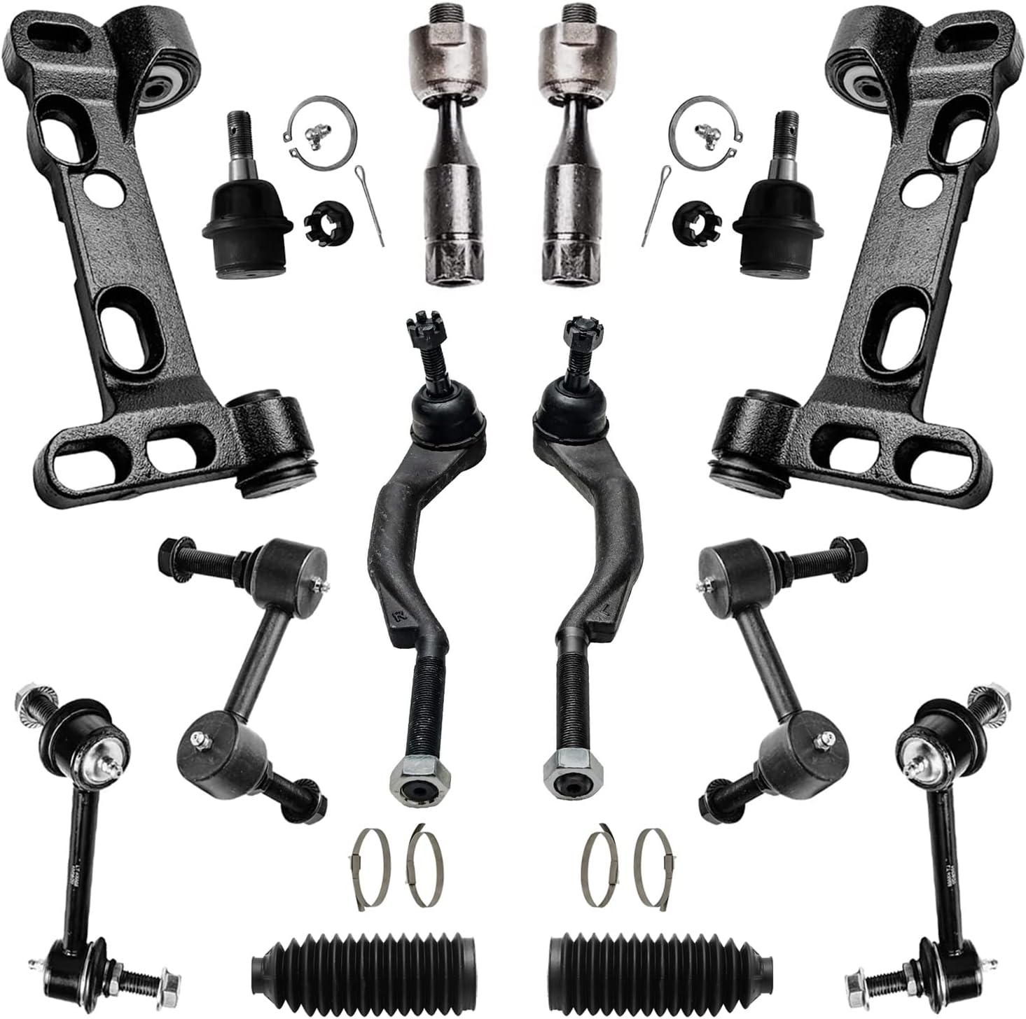 thumbnail image 2 of 2x Front Lower Control Arm Support Brackets For 2002-2009 Buick Rainer - Driver & Passenger Side 2 of 4