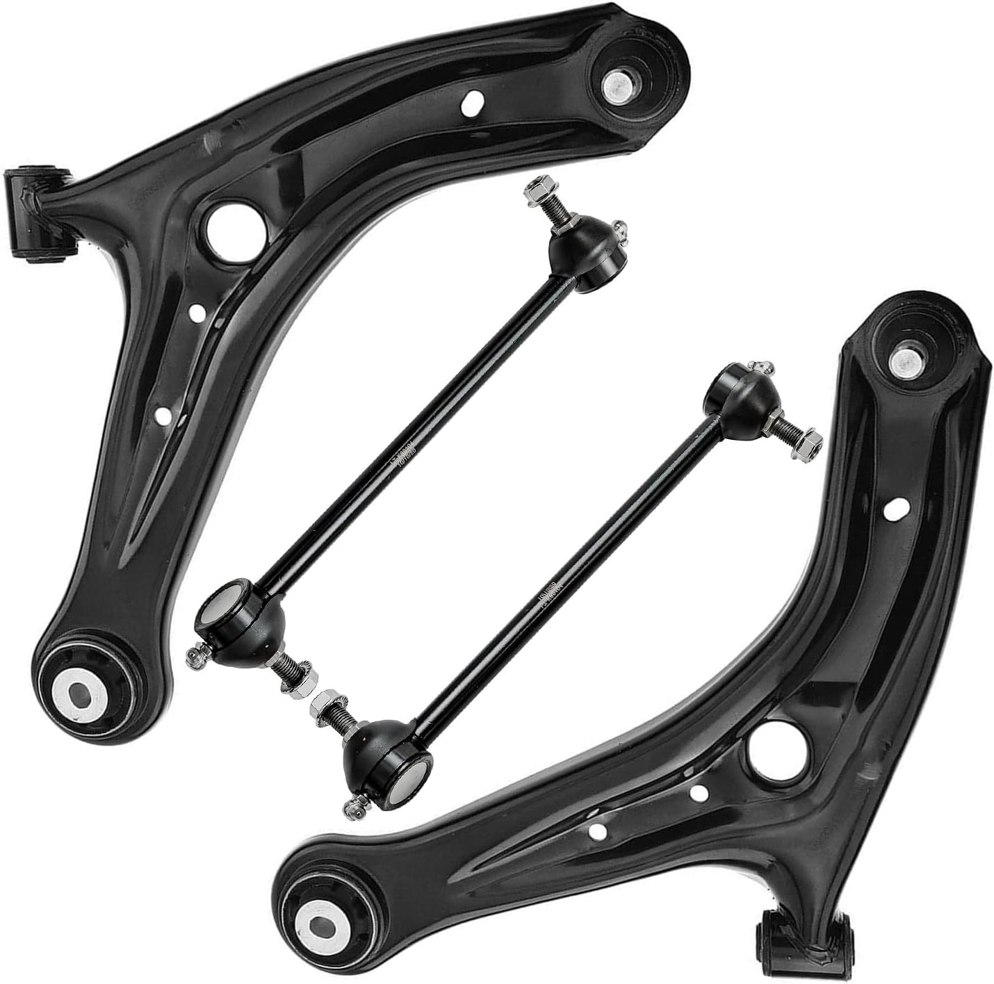 4pc Front Lower Control Arms Sway Bar Links Suspension Kit