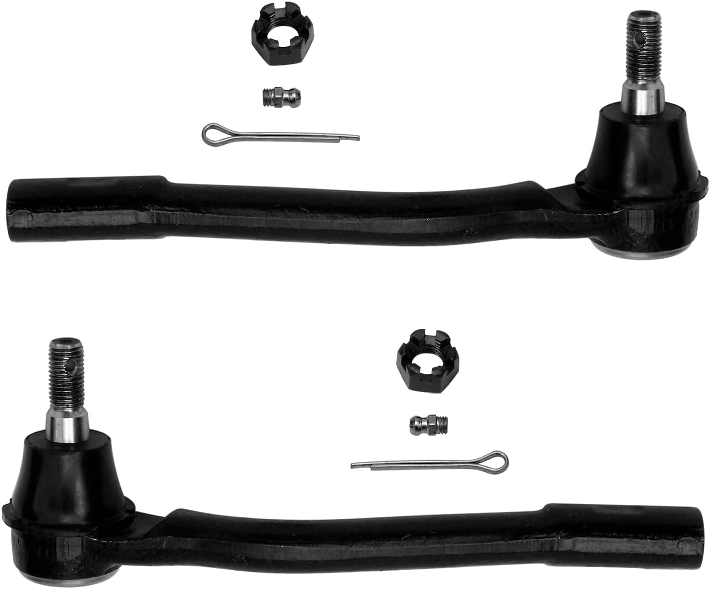 Detroit Axle - Front Inner Outer Tie Rods for Hyundai Entourage Kia Sedona — image 5