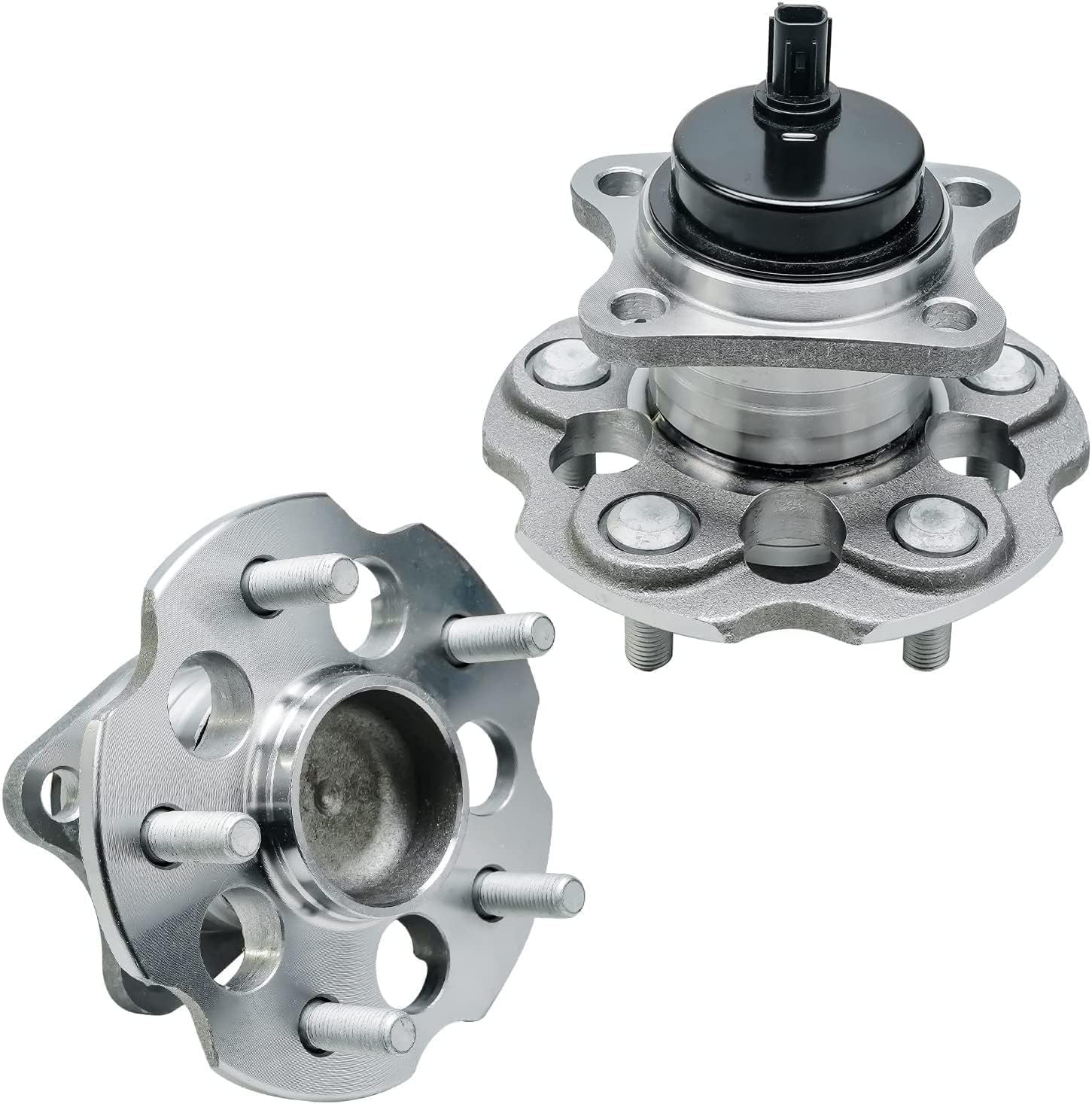 Detroit Axle - Front  Rear Wheel Hub and Bearings for 2012-2018 Toyota Prius V — image 5
