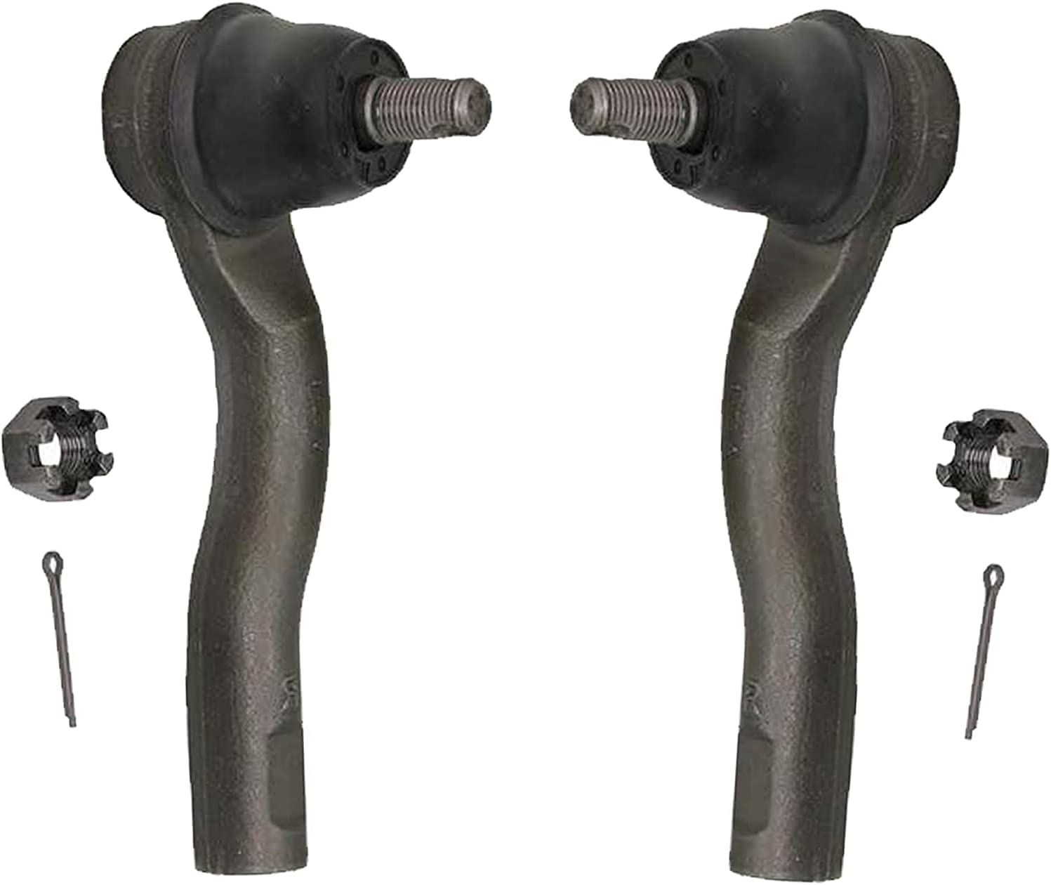 Detroit Axle - Front Inner Outer Tie Rods Kit for Ford Fusion Lincoln MKZ Milan — image 5