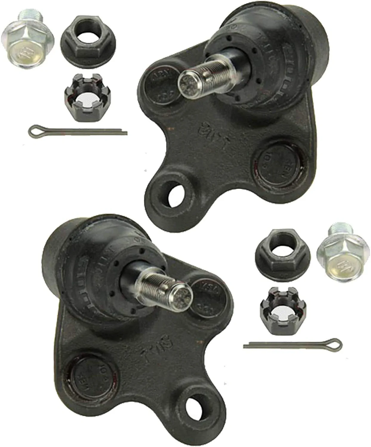Detroit Axle - Front Inner Outer Tie Rods for 2012-2015 Honda Civic Acura ILX — image 6