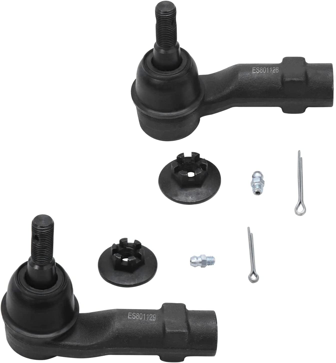 Detroit Axle - Front Inner Outer Tie Rods Kit for Chrysler 200 Dodge Dart — image 4