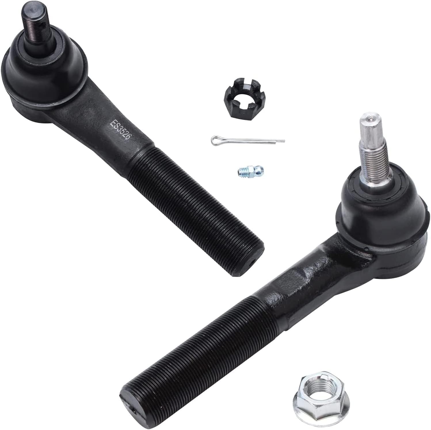 Detroit Axle - Front Inner Outer Tie Rod Adjusting Sleeves for Dodge Ram 1500 — image 4