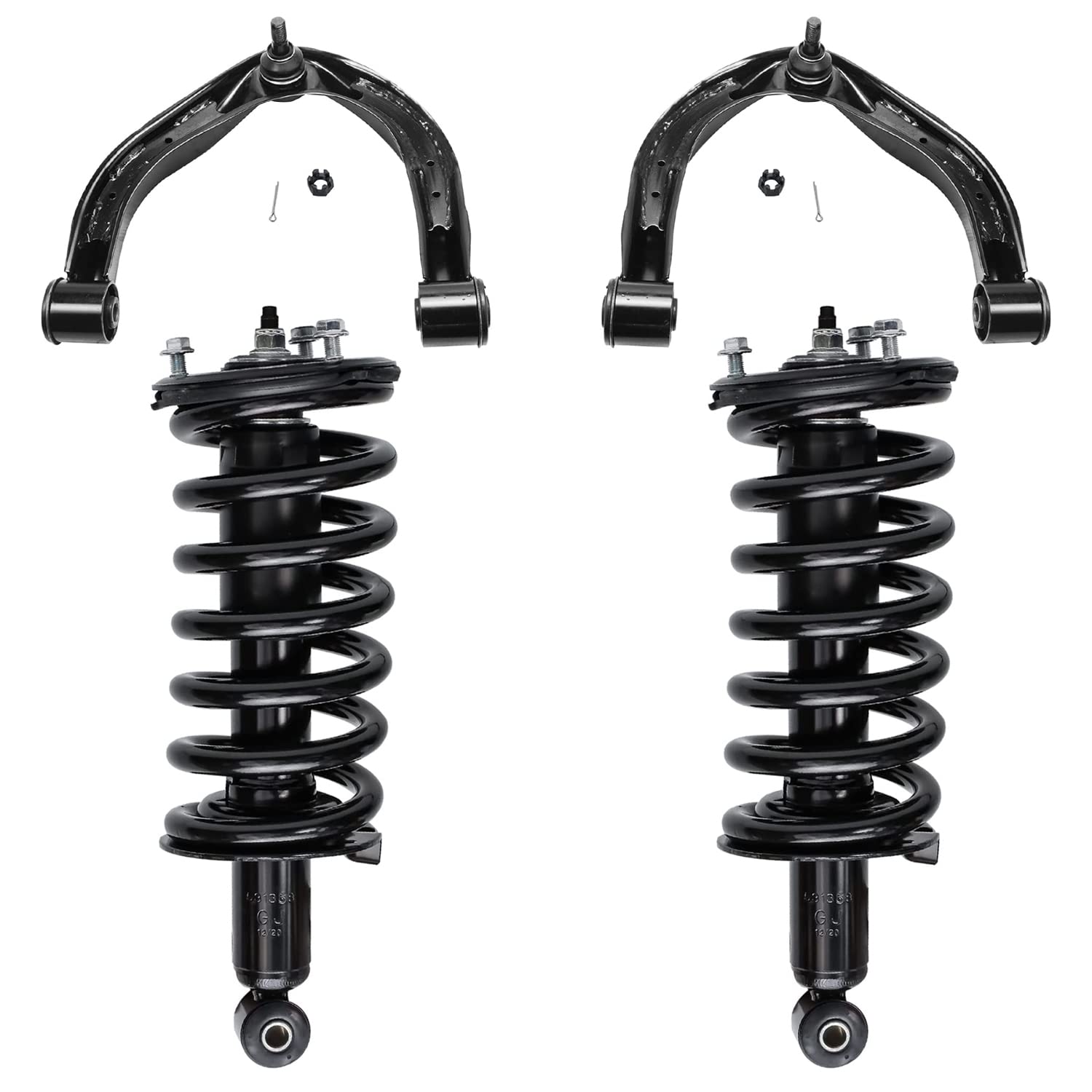 4pc Front Struts Control Arms Suspension Kit