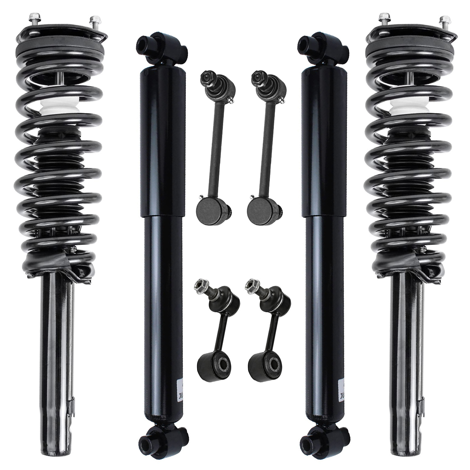 8pc Front Struts Rear Shocks Sway Bar Links Suspension Kit