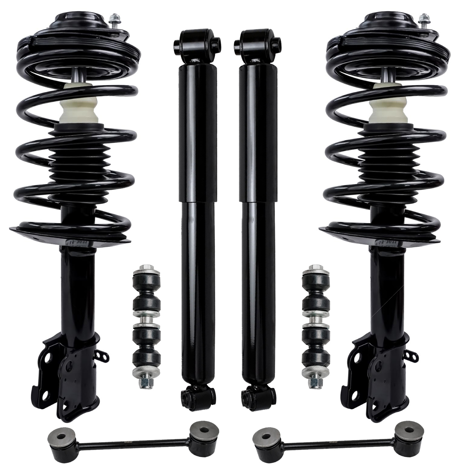 8pc Front Struts Rear Shocks Sway Bar Links Suspension Kit