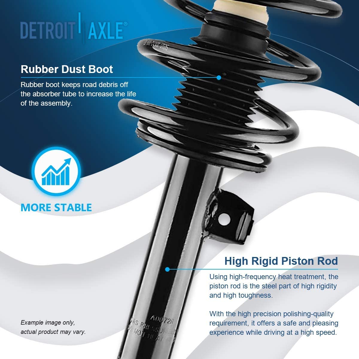 Detroit Axle - Front Struts Rear Shocks for BMW 325i 325Ci 328i 330Ci 330i 323Ci — image 9