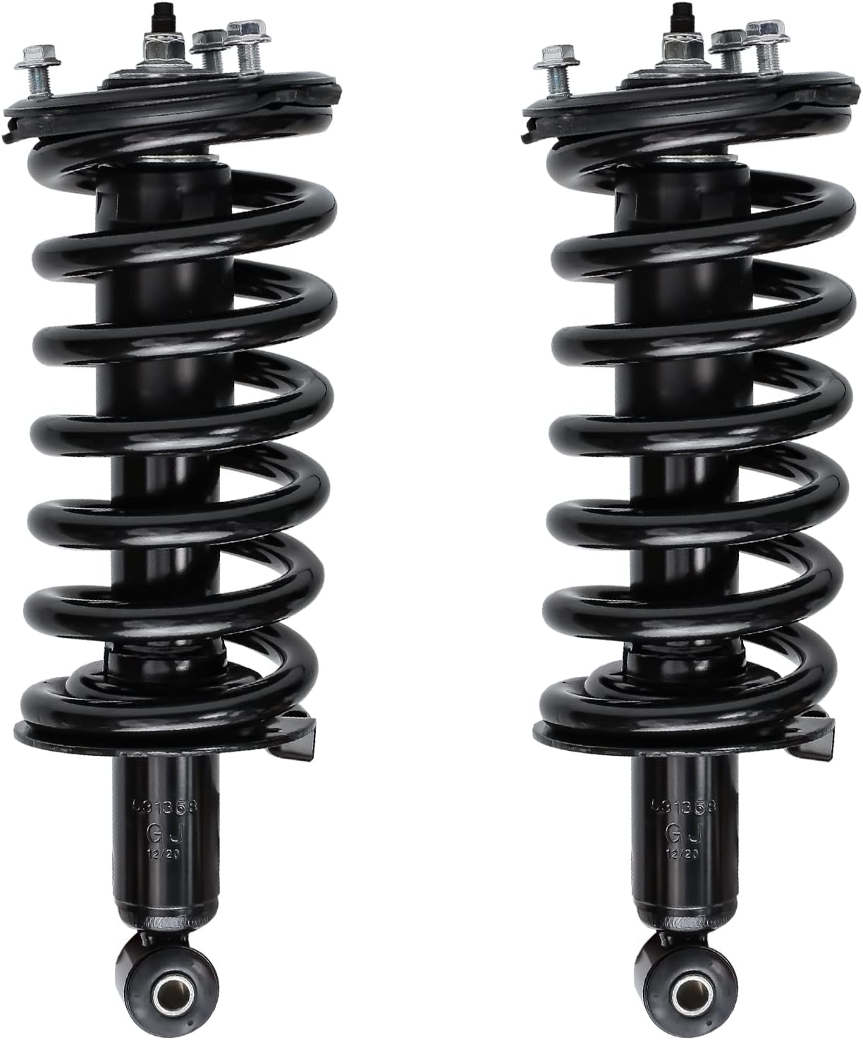 Detroit Axle - 4WD Front Struts Rear Shocks Kit for Nissan Pathfinder Armada — image 4