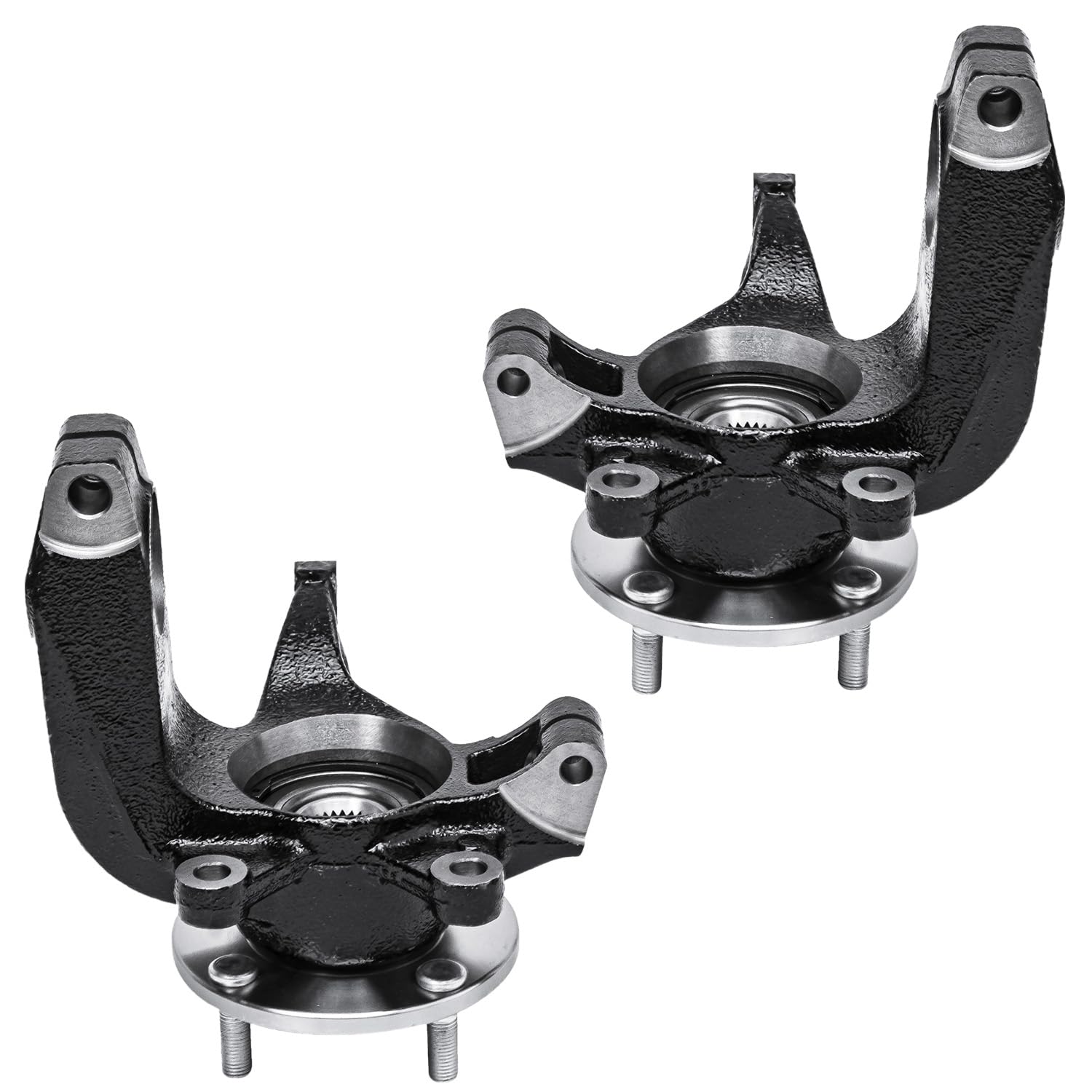 Detroit Axle - Front Struts Rear Shocks Knuckles Hubs for 2006-2011 Ford Focus — image 6