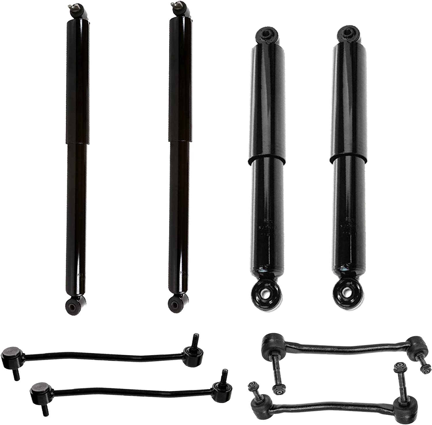 Detroit Axle - 4WD Front Shock Absorber Sway Bar for 00-04 Ford F-250 F-350 SD