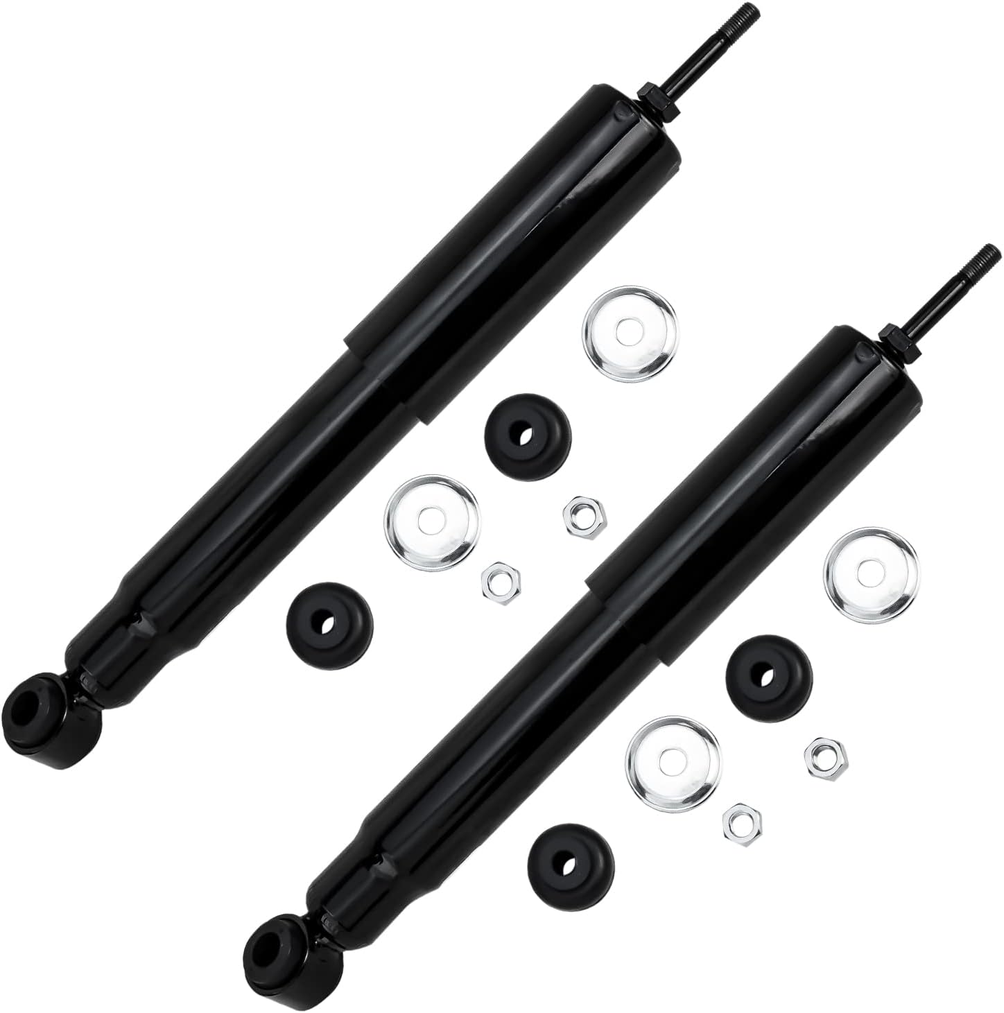 Detroit Axle - 2WD Front  Rear Shock Absorbers Kit for 1999-2012 Ford F-350 SD — image 4