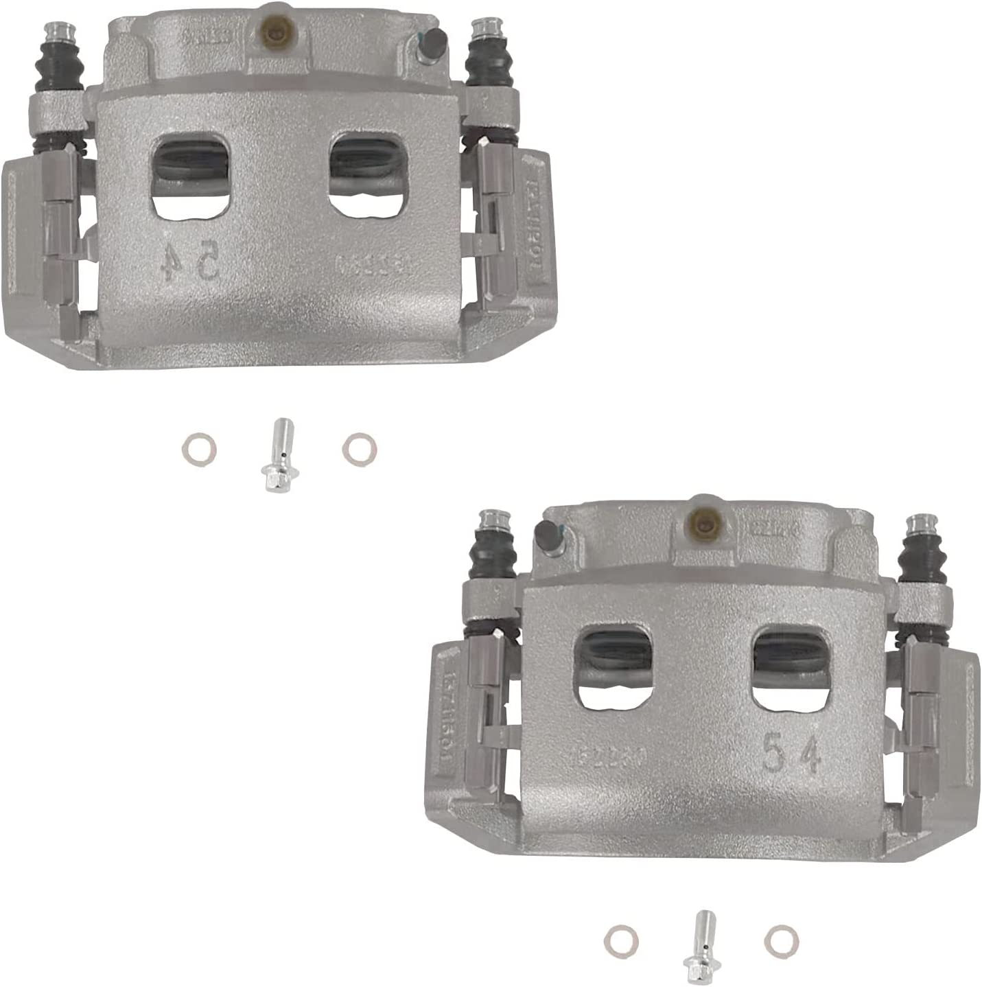 Detroit Axle - Front Rear Disc Calipers Brake Pads for Dodge Durango Ram 1500 — image 6