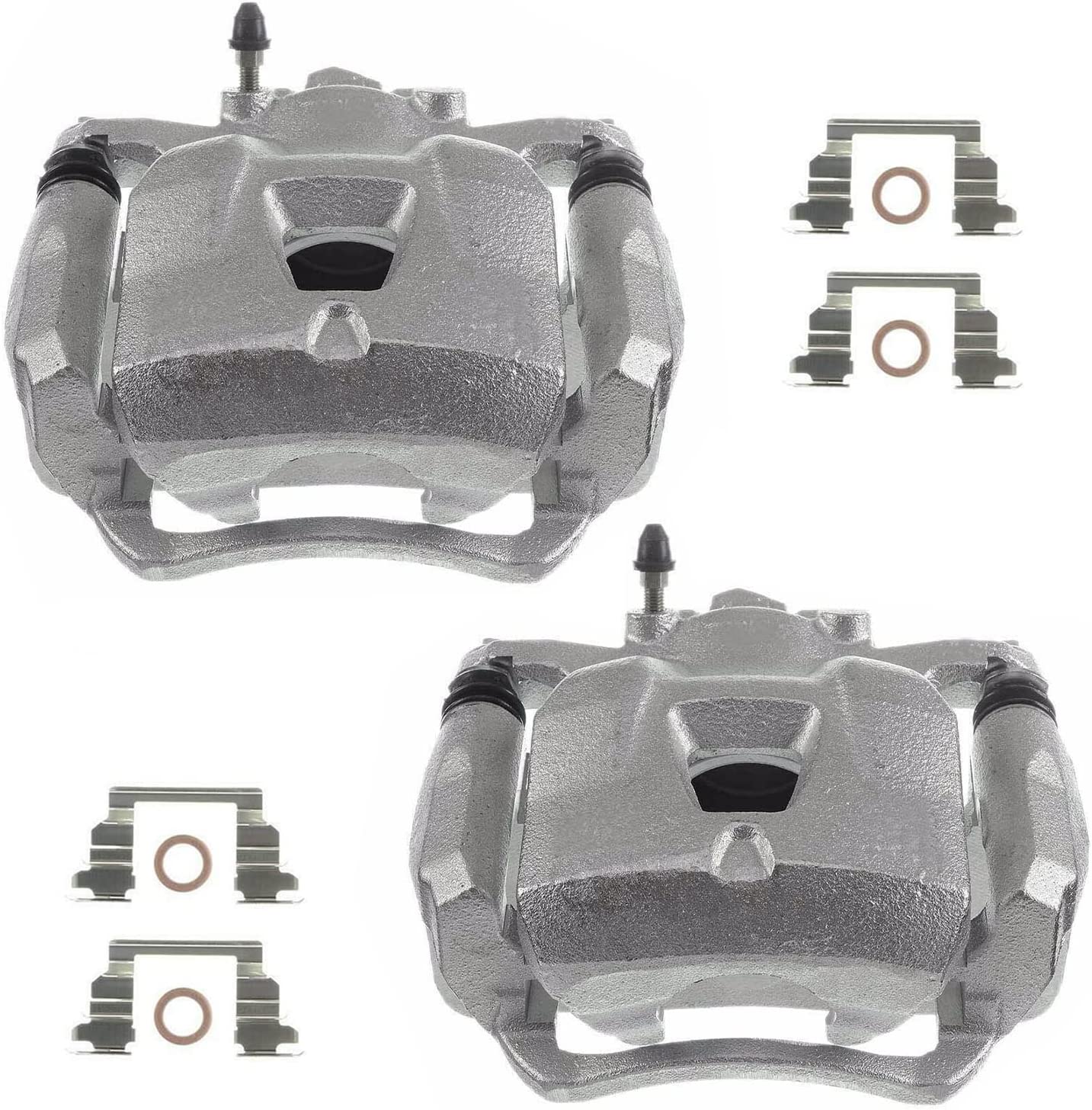 Detroit Axle - Front Rear Disc Calipers Brake Pads for Dodge Durango Ram 1500 — image 7