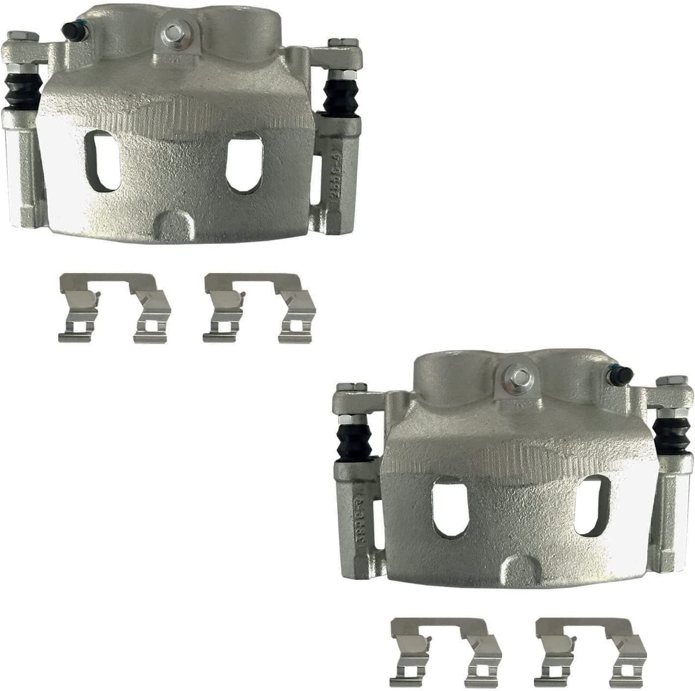 Detroit Axle - Front Disc Rotors Calipers Brake Pads for Silverado Sierra 1500 — image 5