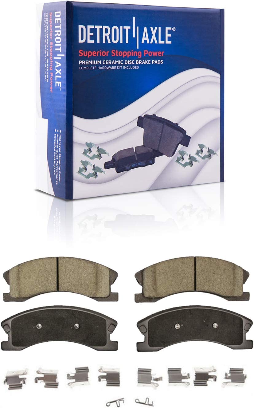 Detroit Axle - Front Rotors Calipers Brake Pads for 1999-04 Jeep Grand Cherokee — image 6