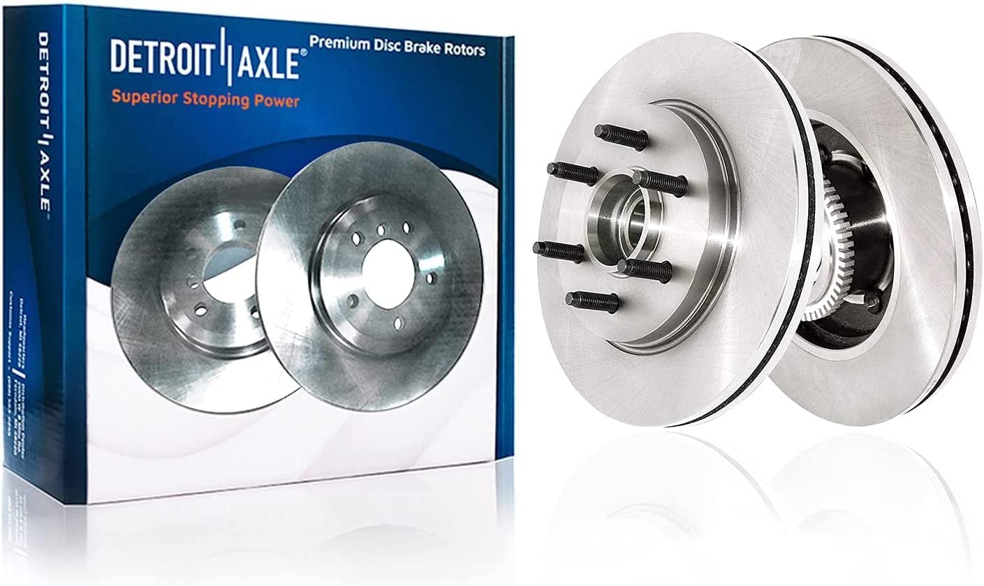 Detroit Axle - Front Rotors Pads Brake Calipers for Ford F-150 Lincoln Mark LT — image 4
