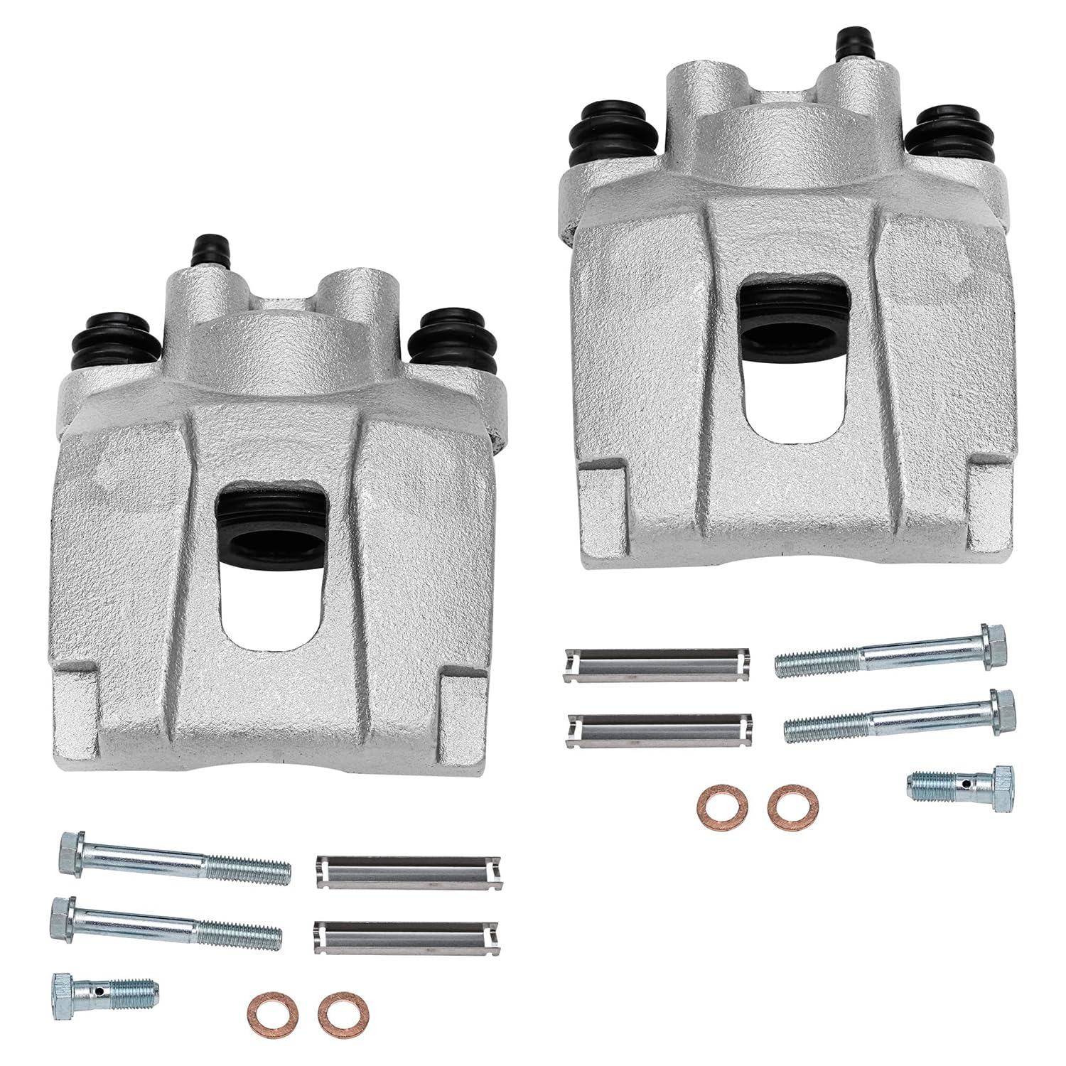 Detroit Axle - Rear Drilled Rotors Calipers Brake Pads for Explorer Mountaineer — image 6