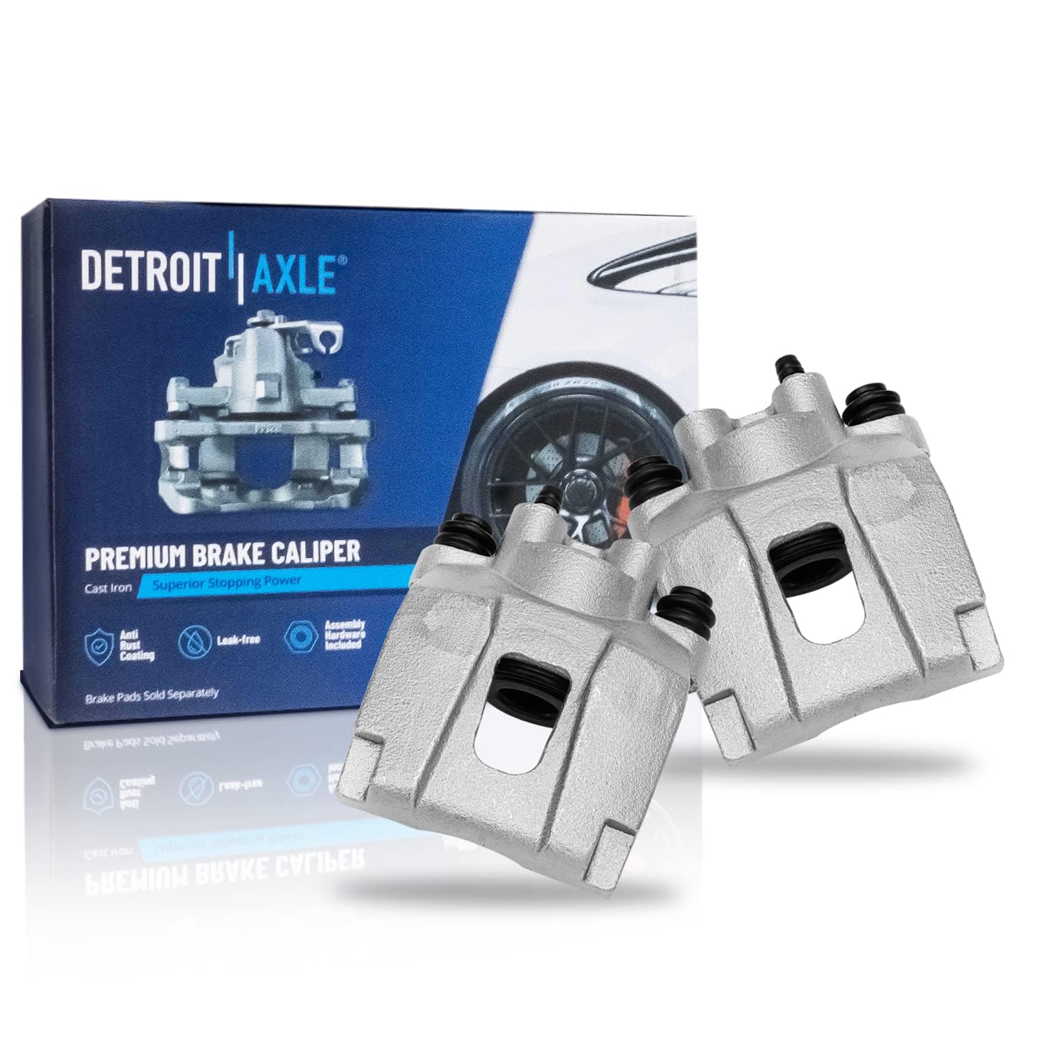 Detroit Axle - Rear Disc Rotors Knuckles Wheel Hubs for Explorer Mountaineer — image 6