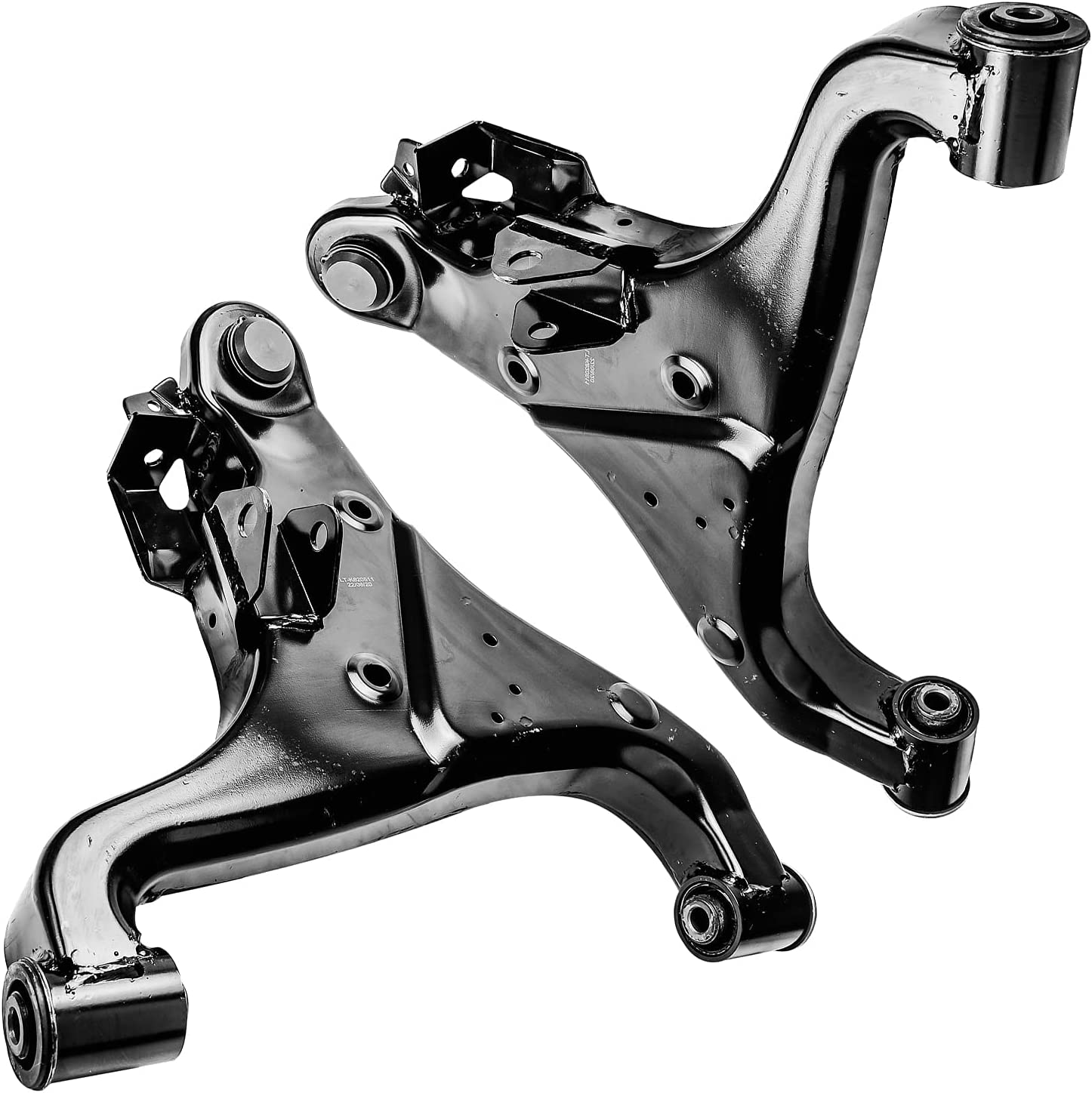 Detroit Axle - Front Upper Lower Control Arms Tie Rods Kit for Armada Titan QX56 — image 5