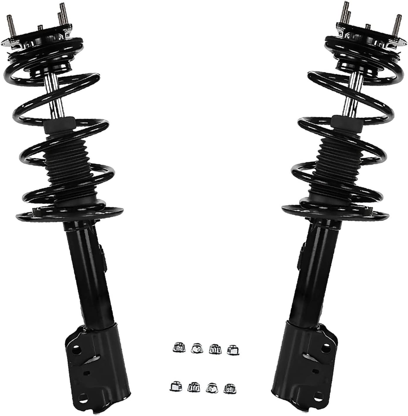 Detroit Axle - AWD Front Struts Lower Control Arms for 2011-2013 Ford Explorer — image 4