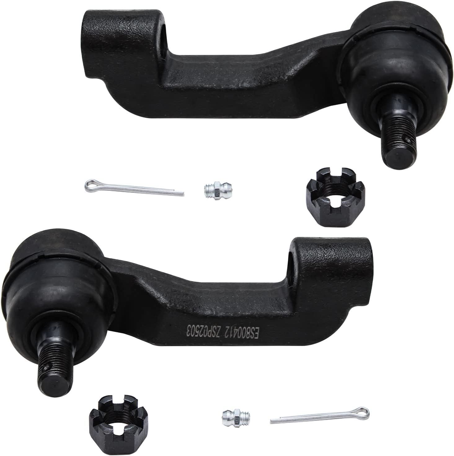 Detroit Axle - Front Control Arms Tie Rods for 2008-11 Dodge Nitro Jeep Liberty — image 7