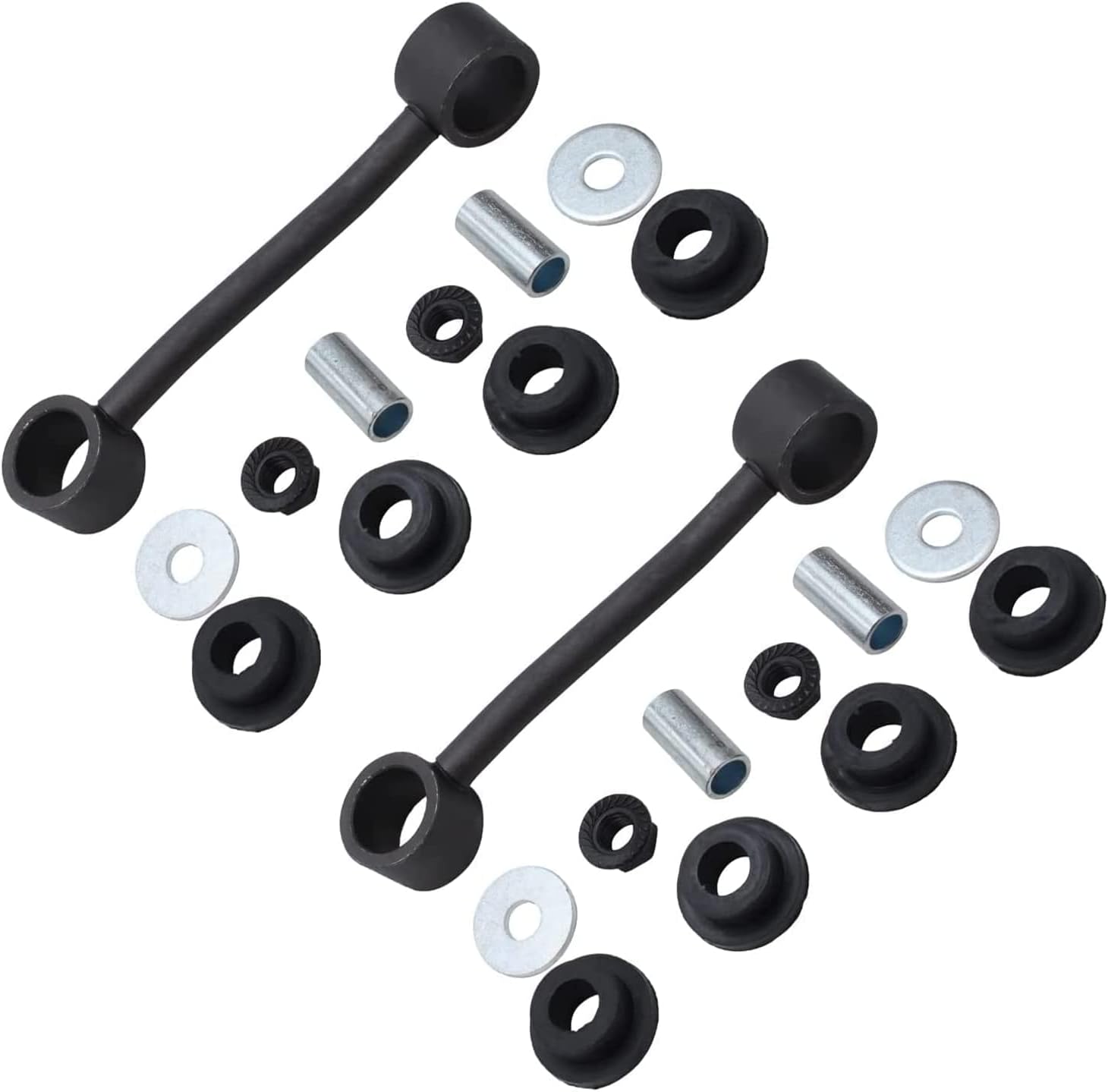 Detroit Axle - Front Upper Control Arms Tie Rods Kit for 2008-2011 Dodge Nitro — image 7