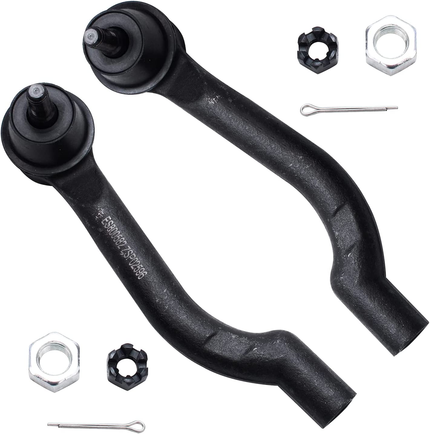 Detroit Axle - Front Lower Control Arms Tie Rods Sway Bar Links for Rogue Select — image 5