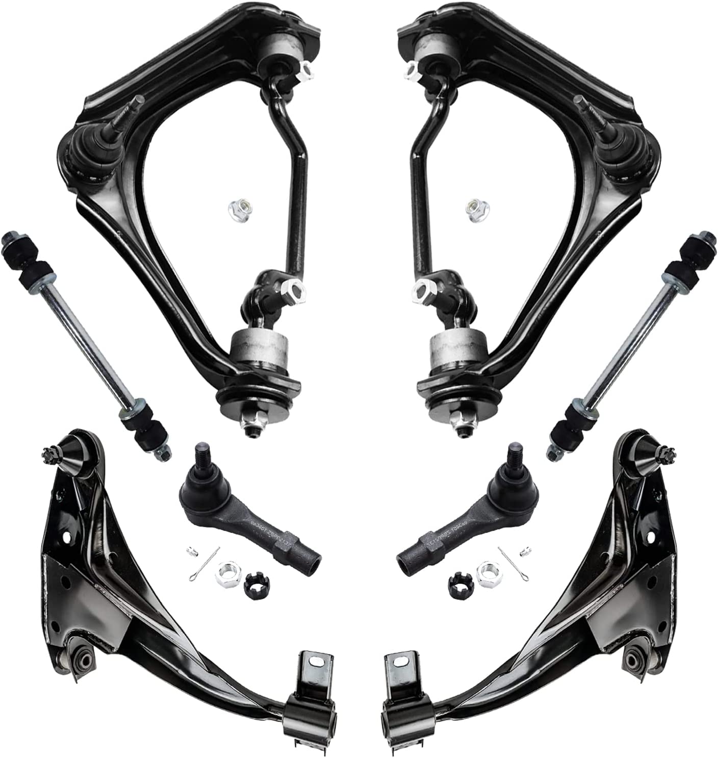 Detroit Axle - Front Upper Lower Control Arms for Ford Explorer Mountaineer