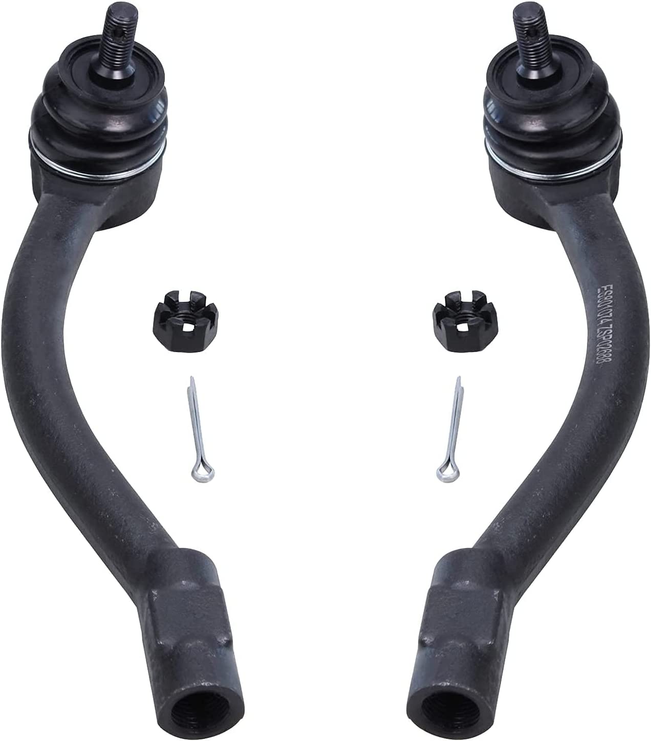 Detroit Axle - Front Lower Control Arms Tie Rods for Elantra GT Coupe Veloster — image 5