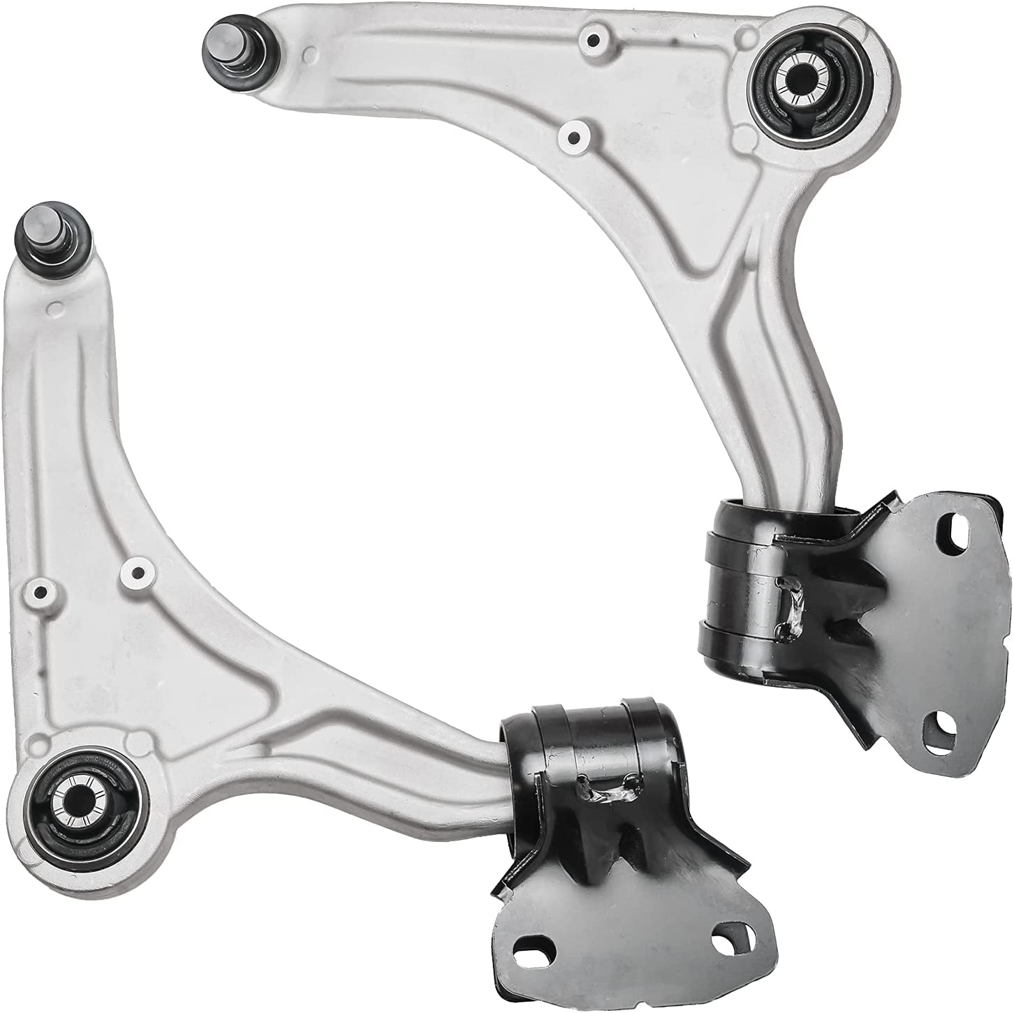 Detroit Axle - Front Lower Control Arms Outer Tie Rods Kit for Ford Fusion MKZ — image 4
