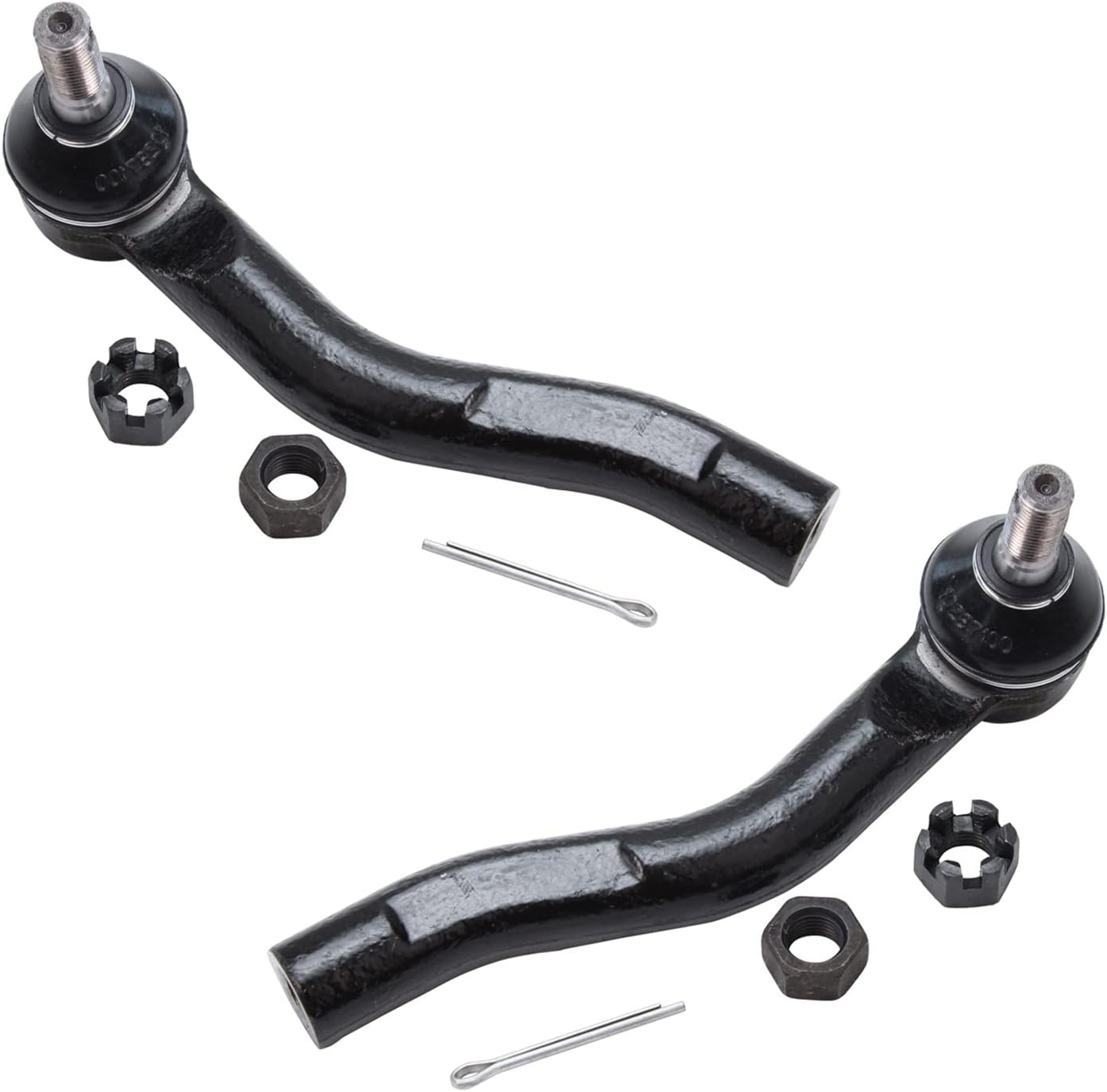 Detroit Axle - Front Lower Control Arms Tie Rods Kit for 2000-2005 Toyota Echo — image 6
