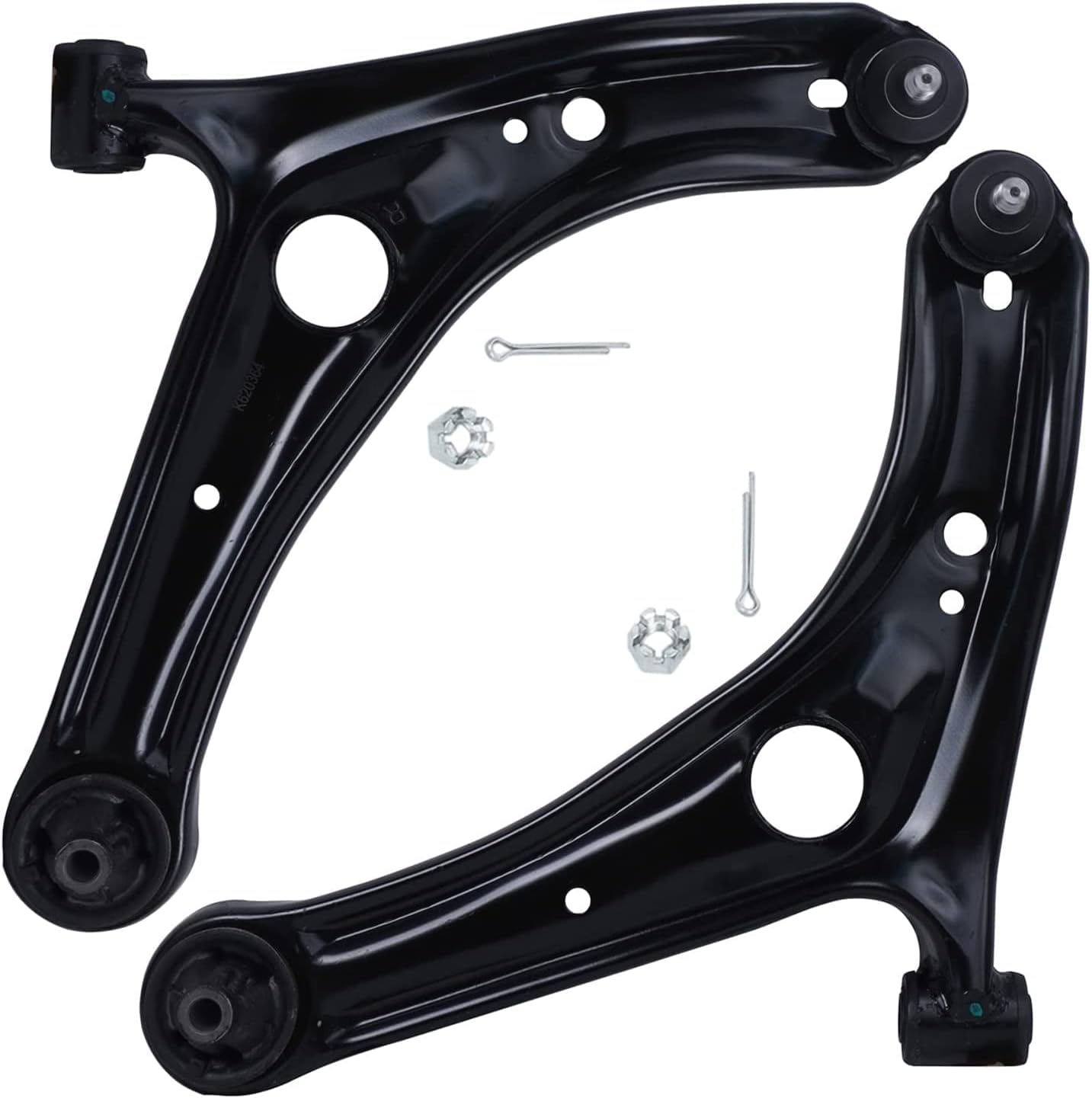 Detroit Axle - Front Lower Control Arms Tie Rods Kit for 2000-2005 Toyota Echo — image 4