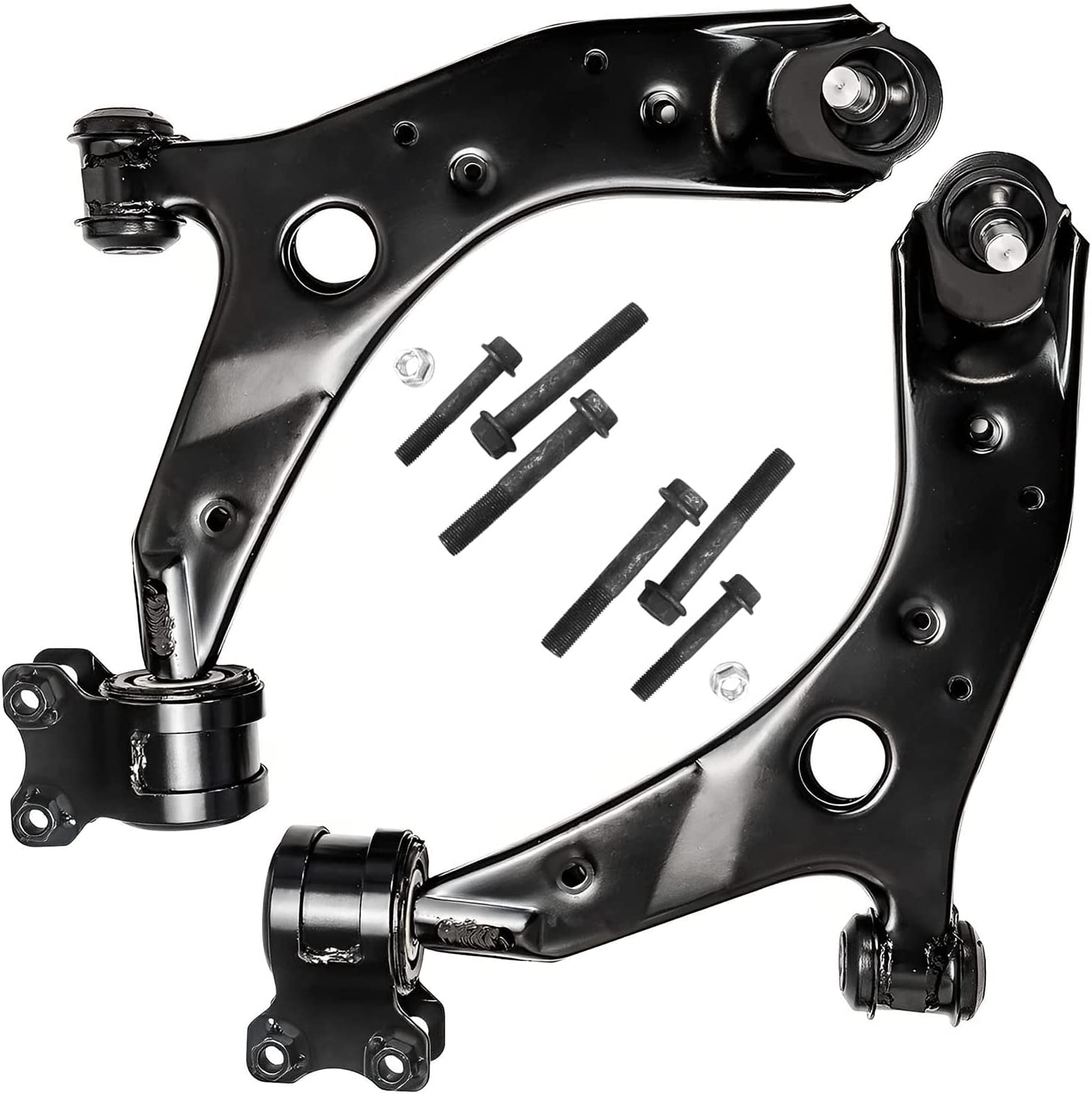 Detroit Axle - Front Lower Control Arms Tie Rods for 2004-2009 Mazda 3 Sport 5 — image 4