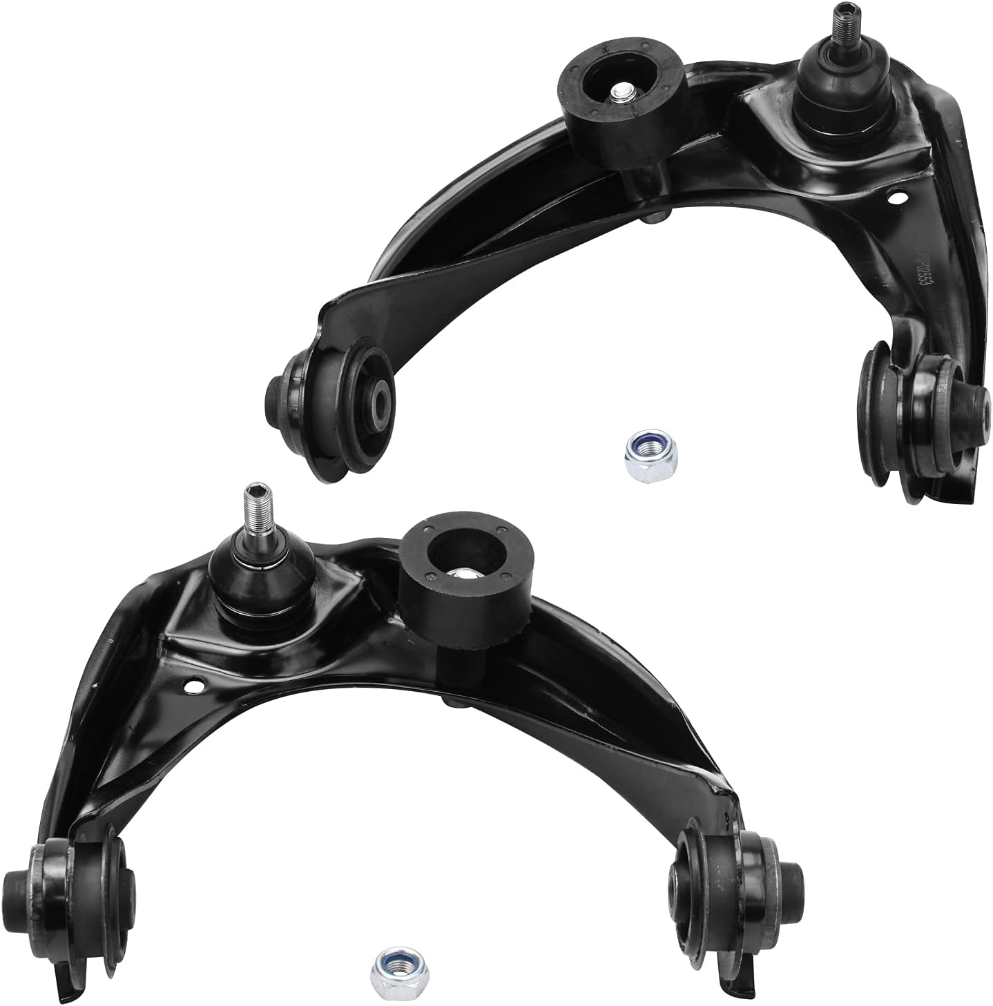Detroit Axle - Front Upper Control Arms Tie Rods Kit for 2000-2005 Toyota Echo — image 4