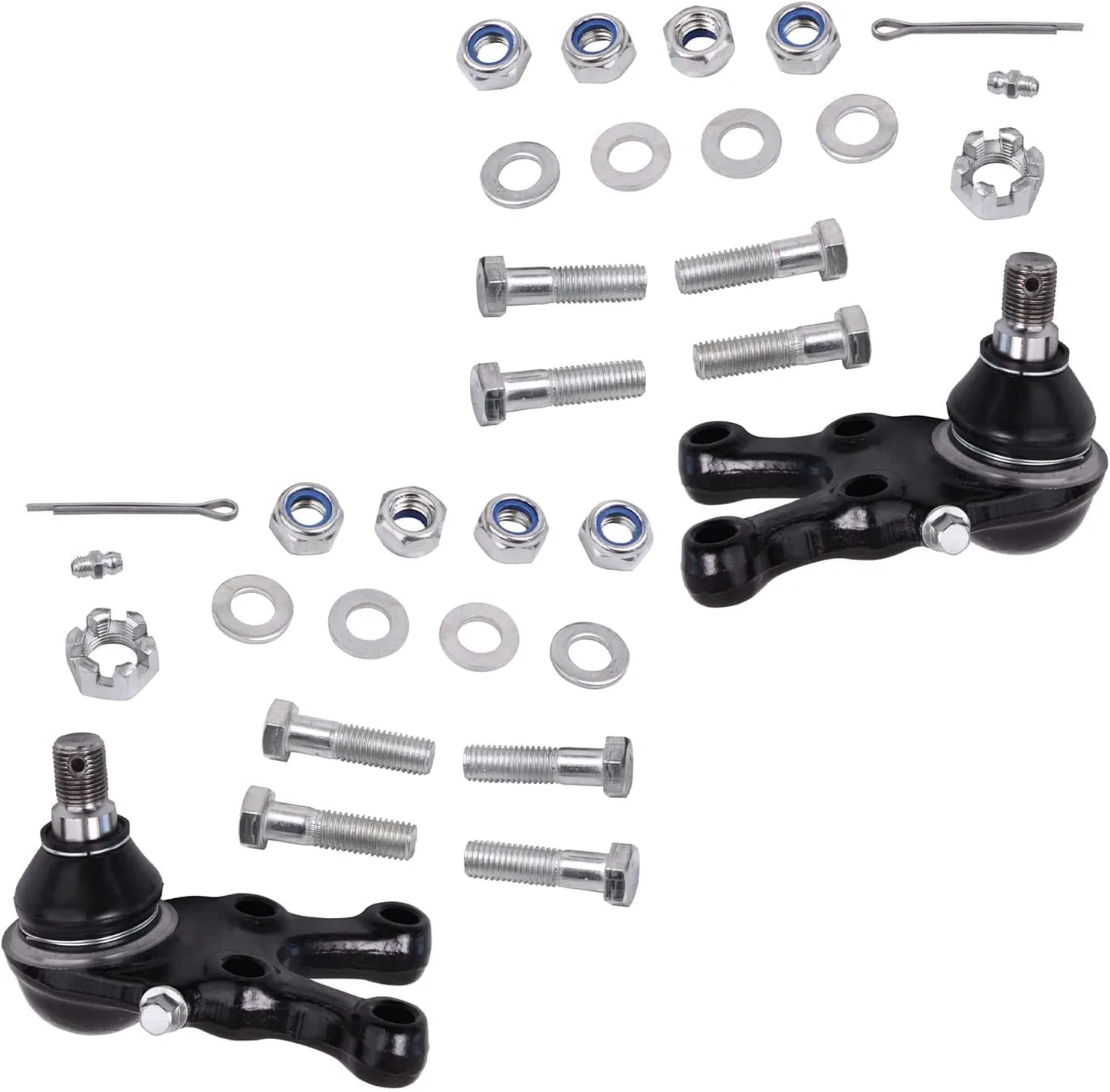 Detroit Axle - Front Upper Control Arms Ball Joints Kit for Mitsubishi Montero — image 5