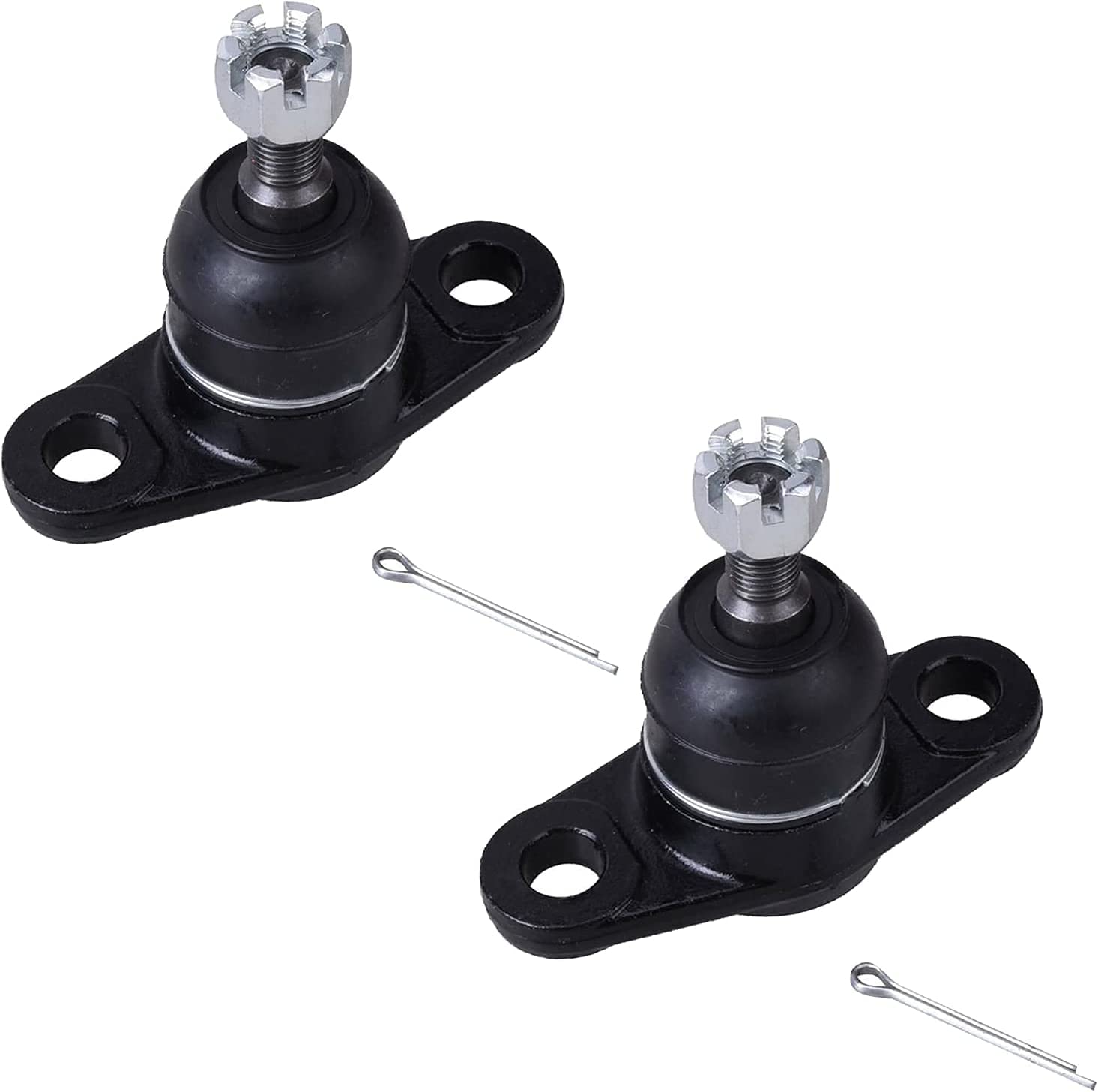 Detroit Axle - Front Lower Control Arms Tie Rods Kit for 2006-2011 Kia Rio Rio5 — image 5