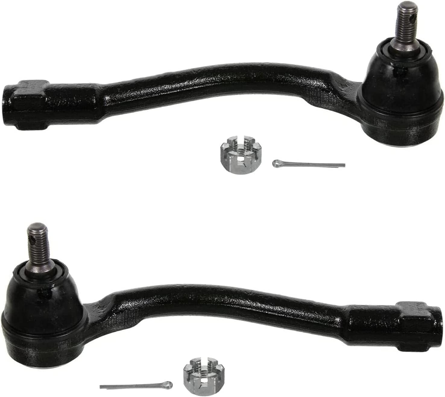 Detroit Axle - Front Lower Control Arms Tie Rods Kit for 2006-2011 Kia Rio Rio5 — image 7
