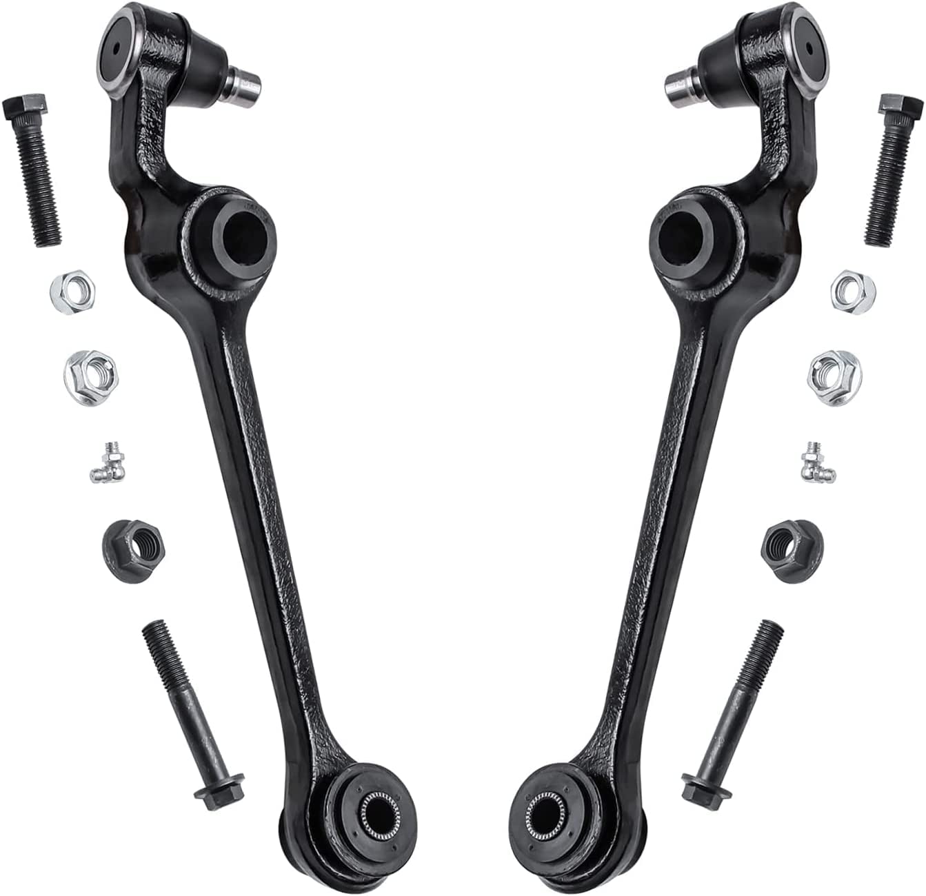 Detroit Axle - Front Lower Control Arms Tie Rods Kit for LHS Intrepid Concorde — image 4