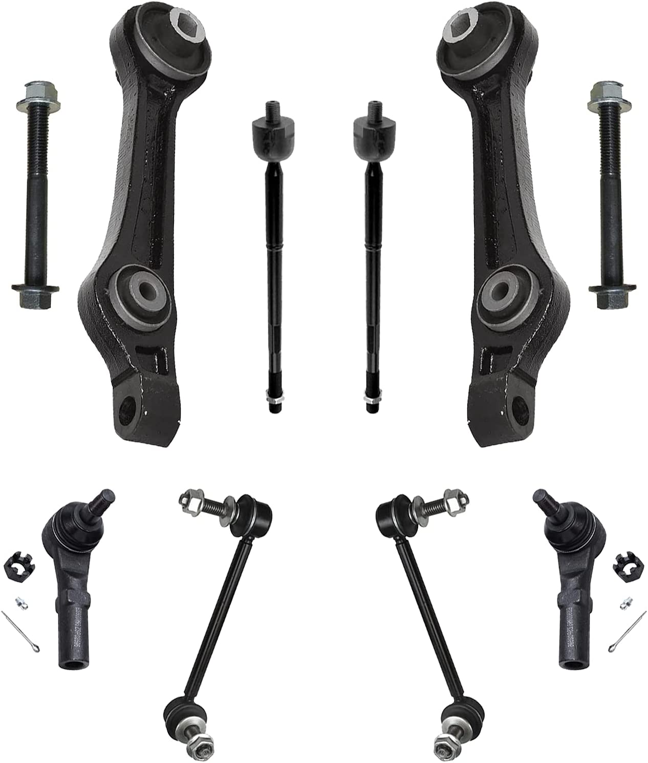 Detroit Axle - RWD Front Lower Control Arms for 2011-14 Dodge Challenger Charger
