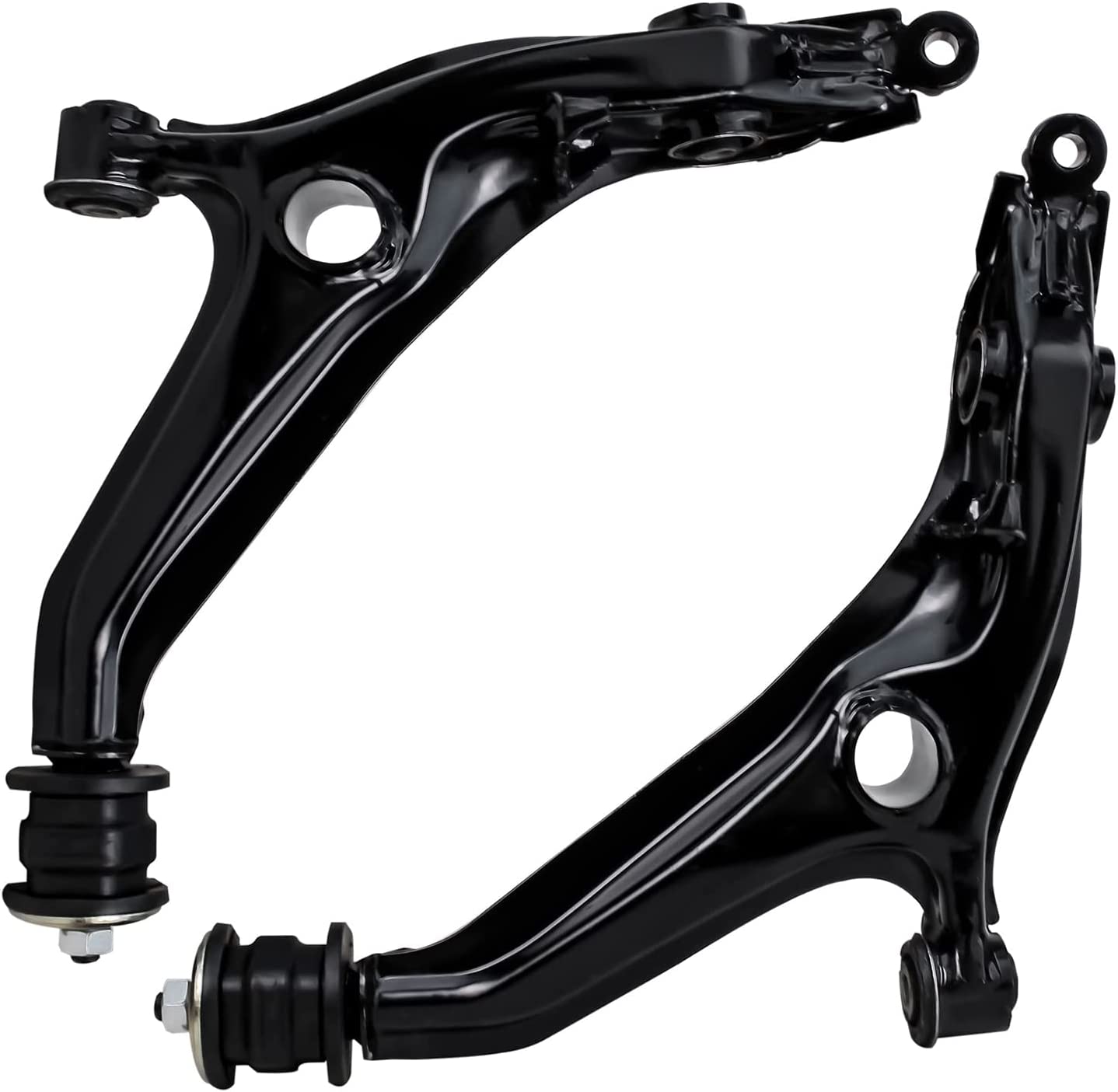 Detroit Axle - Front Lower Control Arms Ball Joints for 1996-2000 Honda Civic — image 4