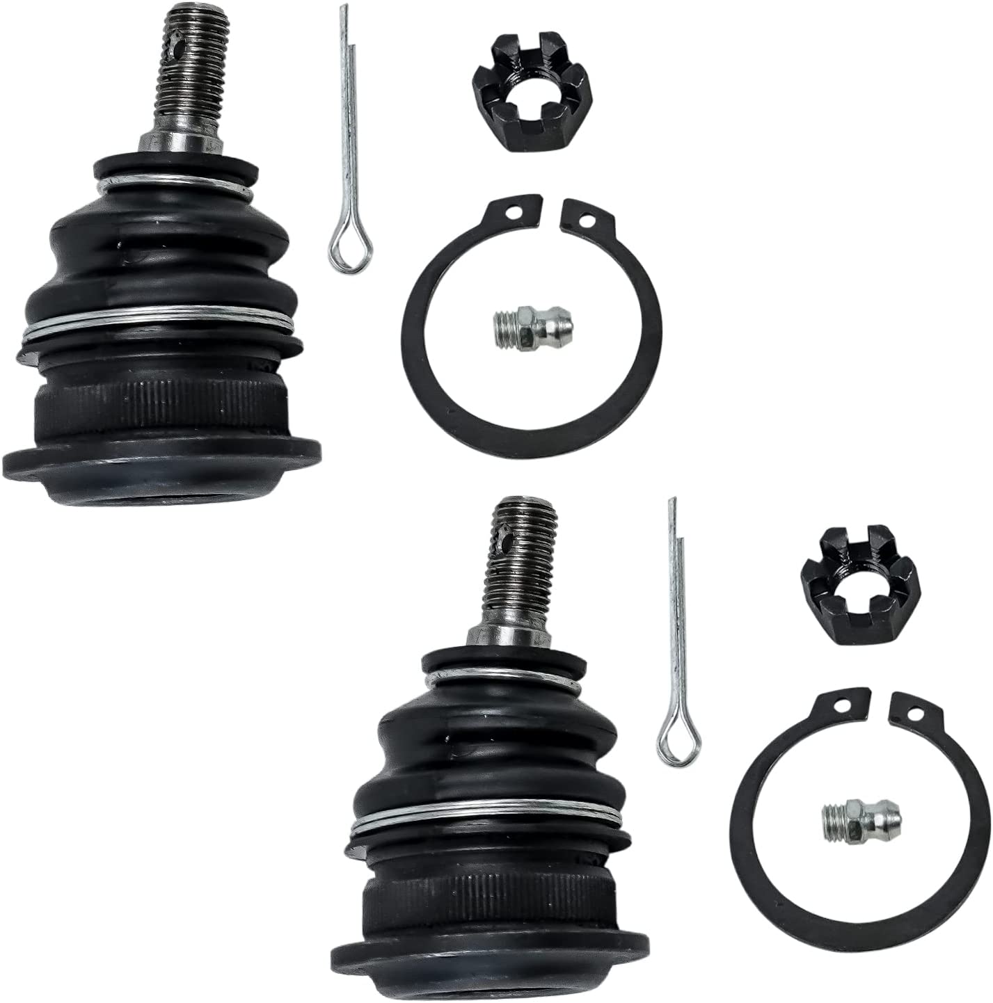 Detroit Axle - Front Lower Control Arms Ball Joints for 1996-2000 Honda Civic — image 5